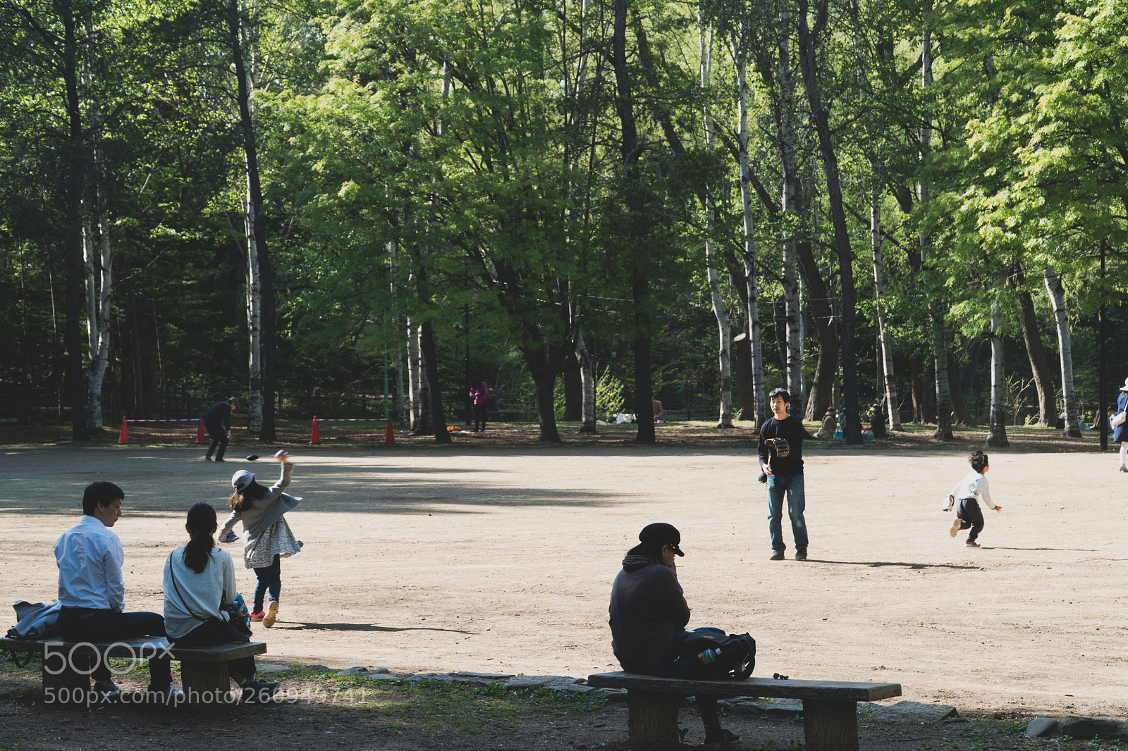 Sony a6500 sample photo. 休日の円山公園 photography