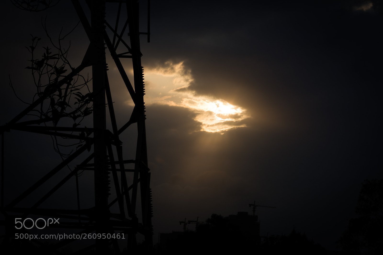 Nikon D5200 sample photo. Shaoguan sunset - colour photography