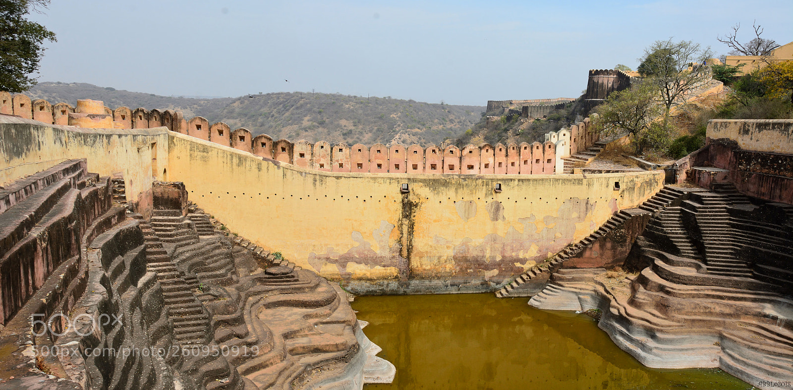 Nikon D7100 sample photo. Nahargarh fort step well photography