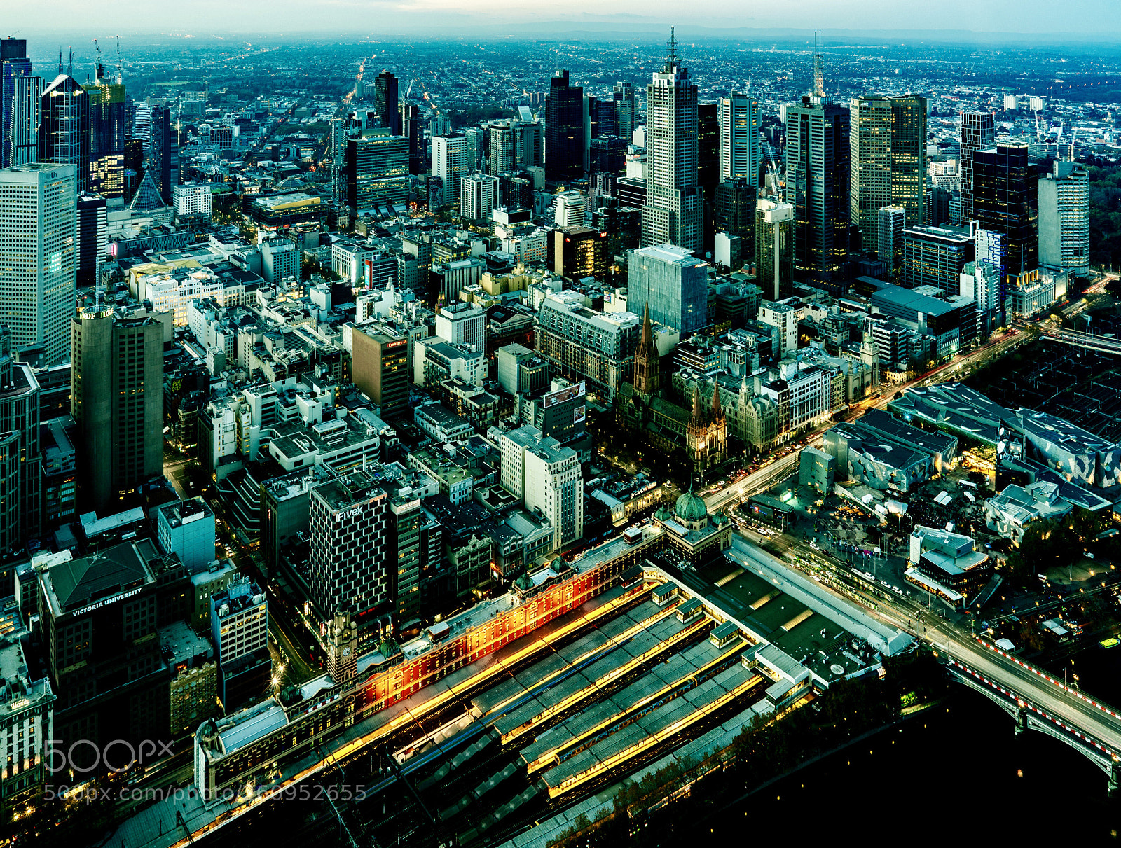 Sony a7R II sample photo. Melbourne sky high photography