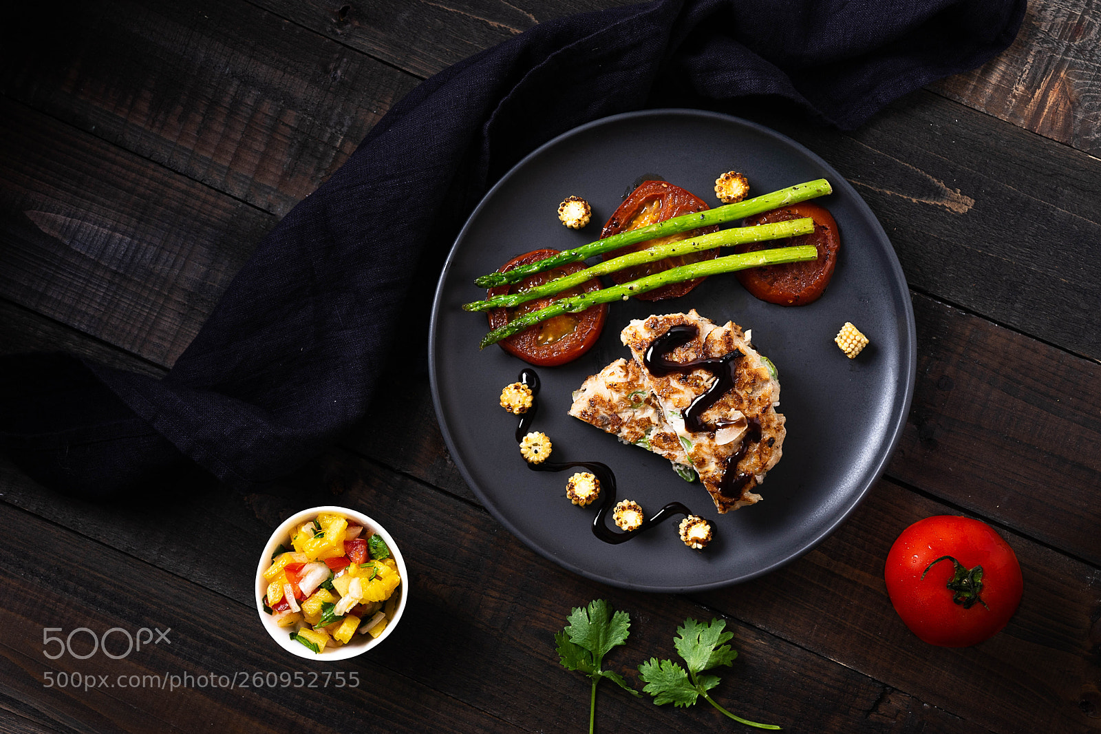 Sony a7 II sample photo. Fried seafood cake with photography