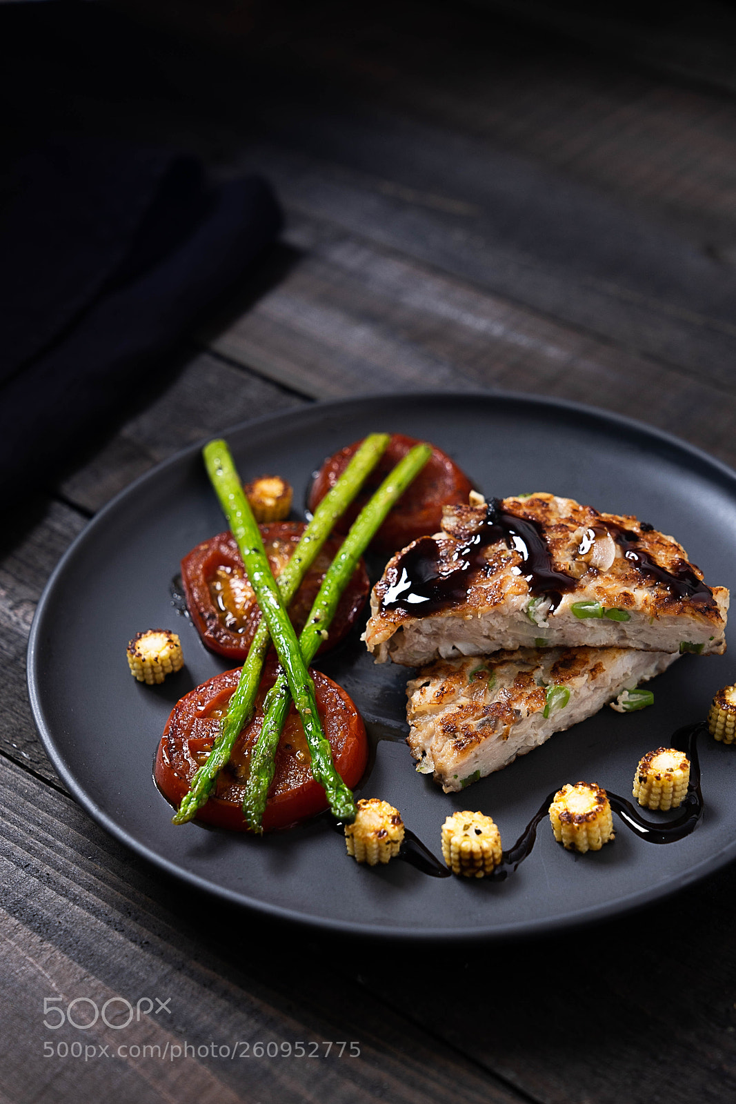Sony a7 II sample photo. Fried seafood cake with photography