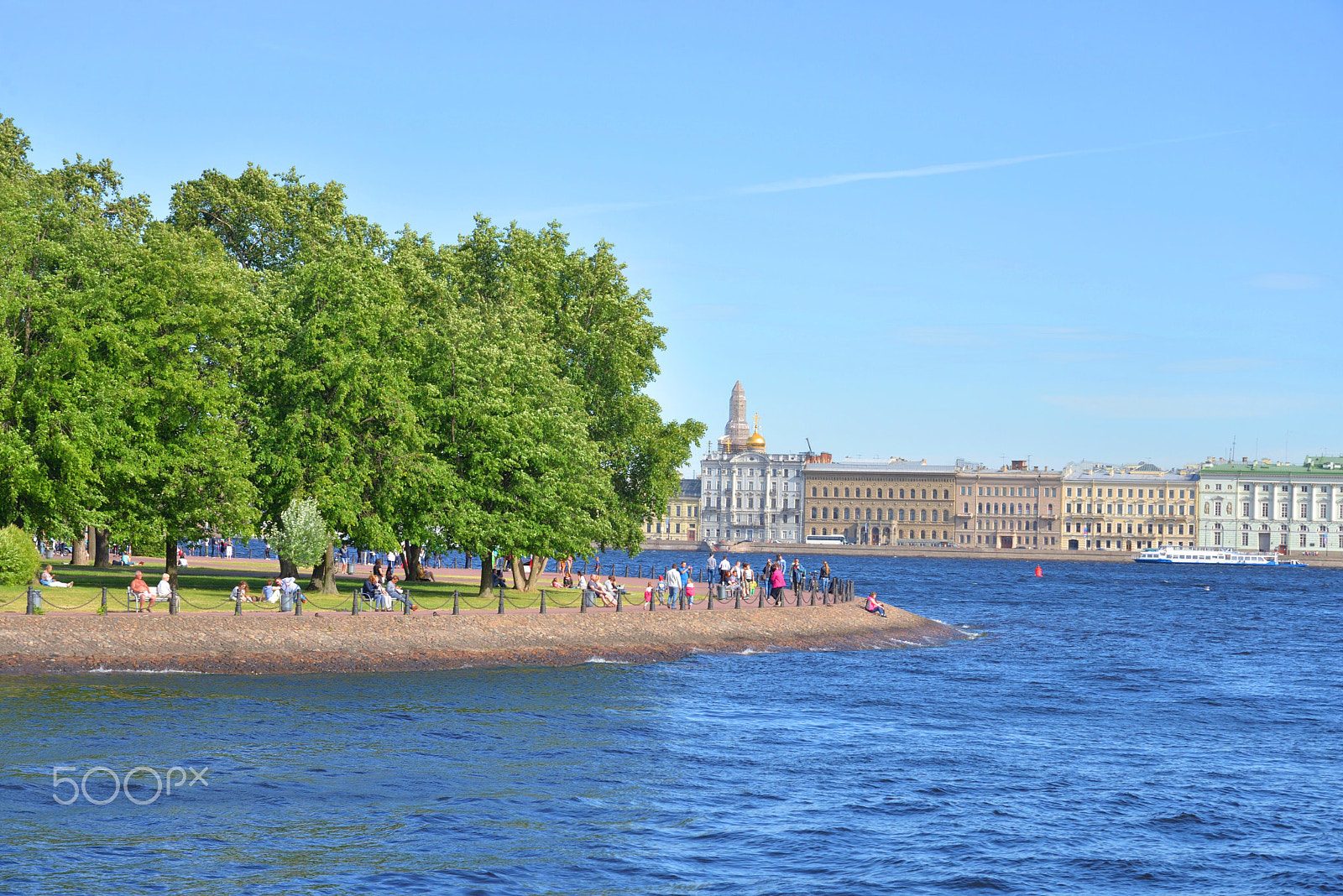 Nikon D610 sample photo. View of neva river in center of st.petersburg. photography