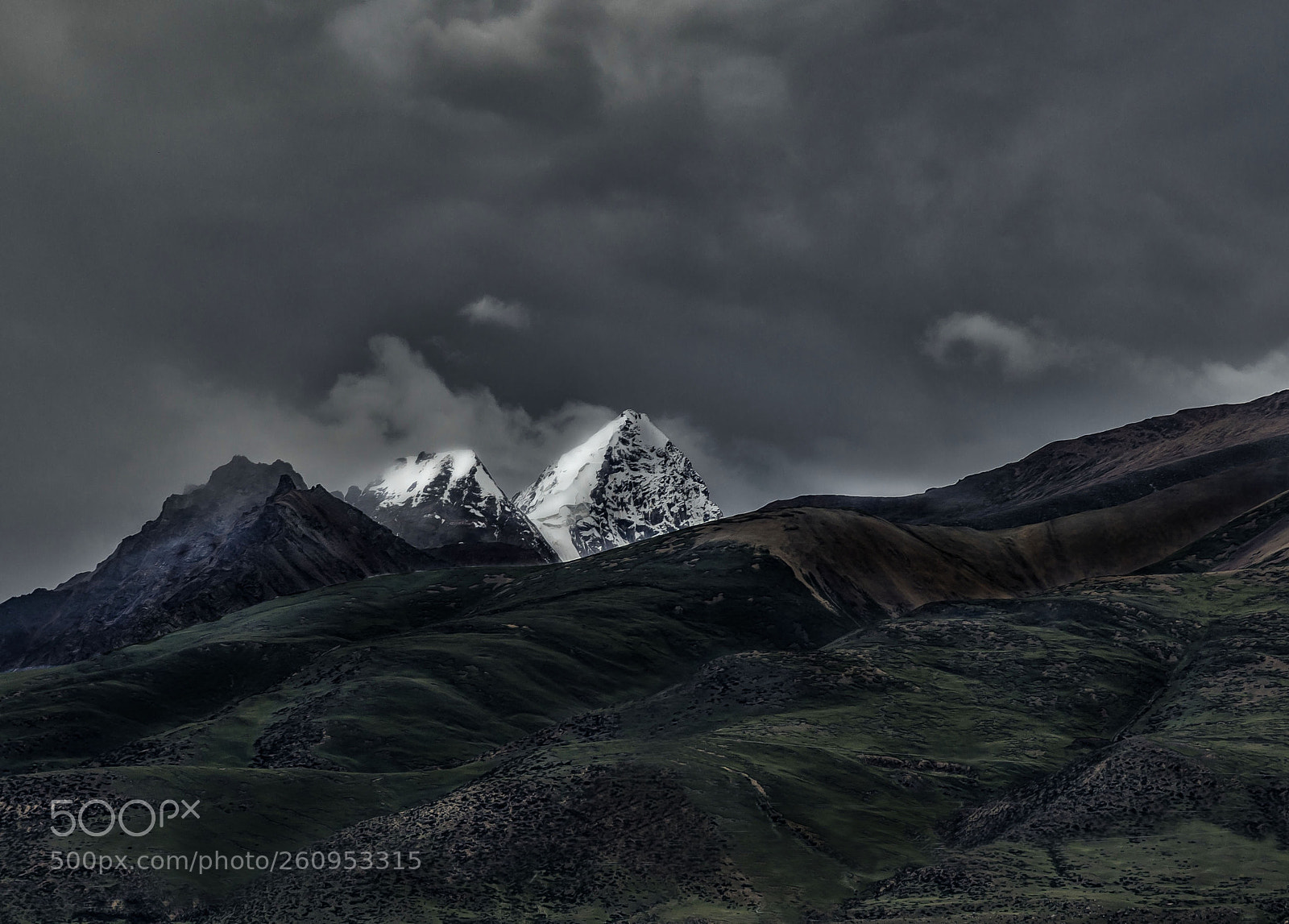 Nikon D610 sample photo. Nyainqentanglula mountains photography