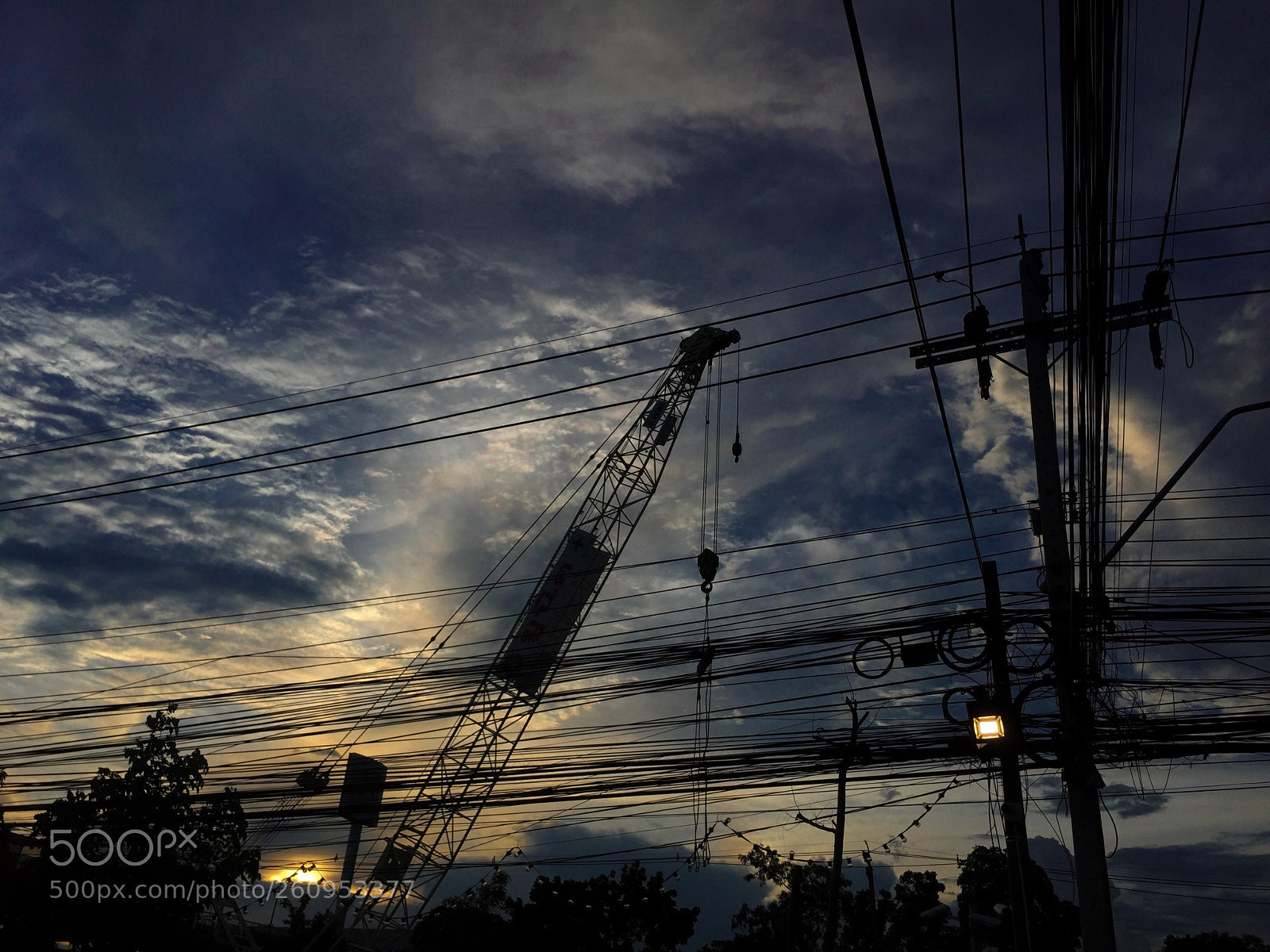 Apple iPhone 6 Plus sample photo. 6pm. bangkok photography