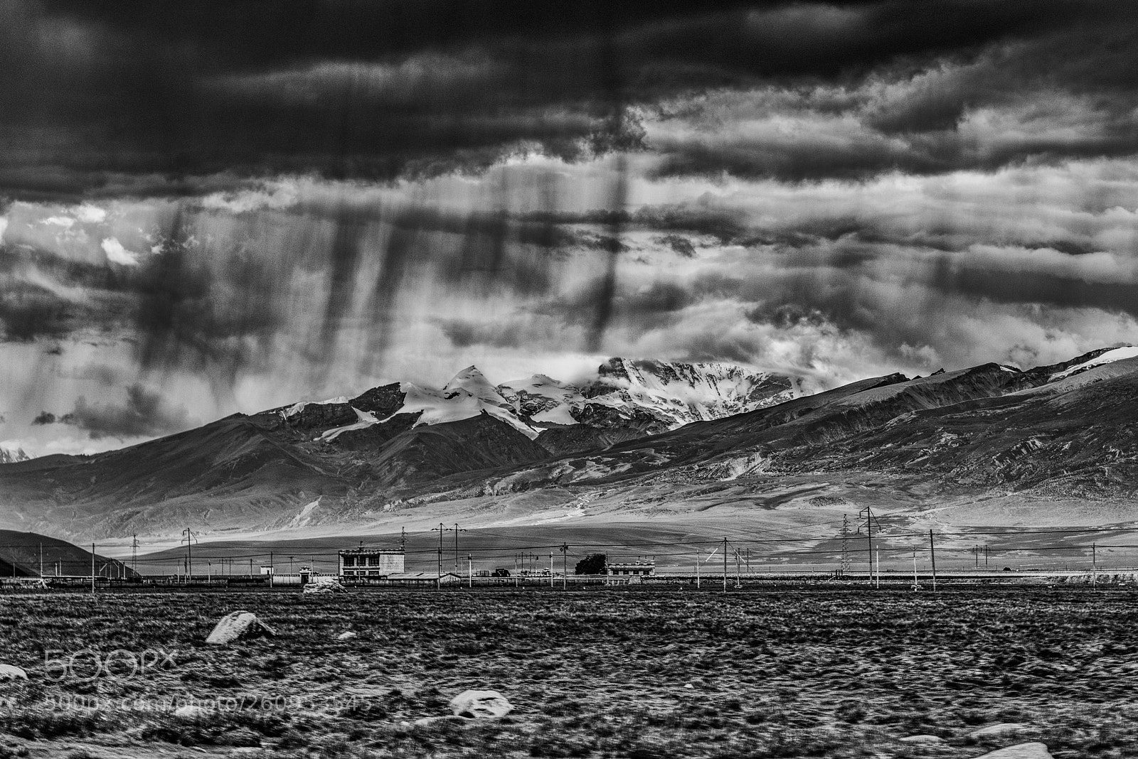 Nikon D610 sample photo. Nyainqentanglula mountains photography