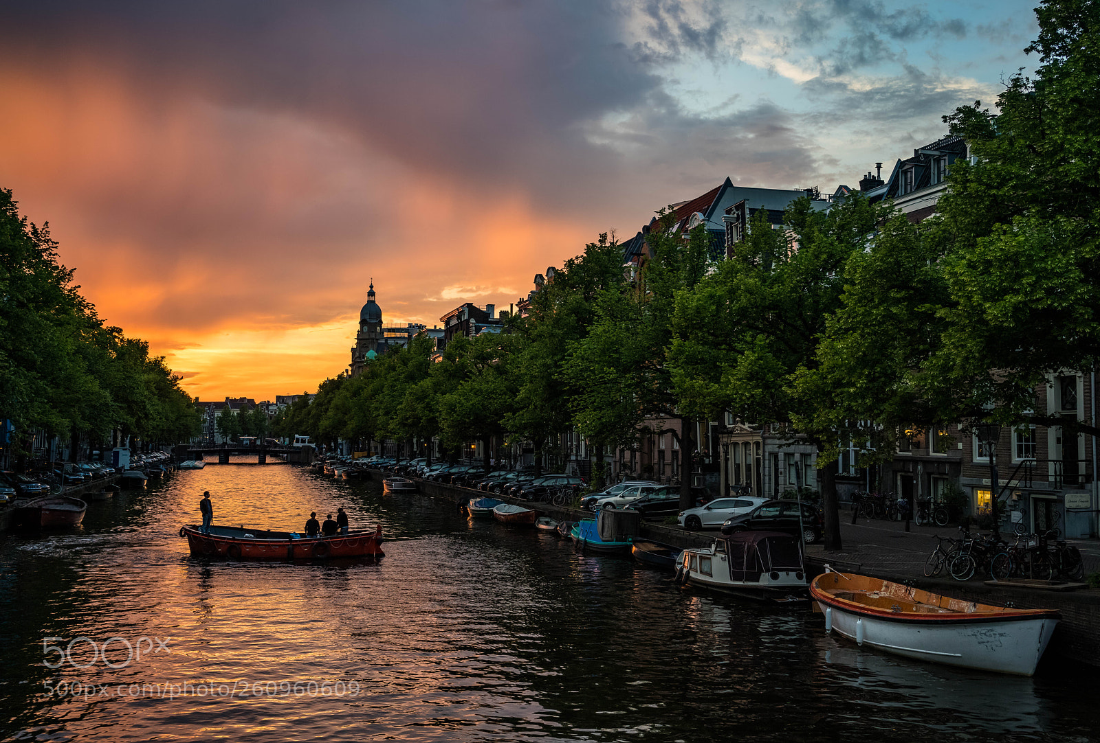 Sony a7R III sample photo. Sunset amsterdam photography