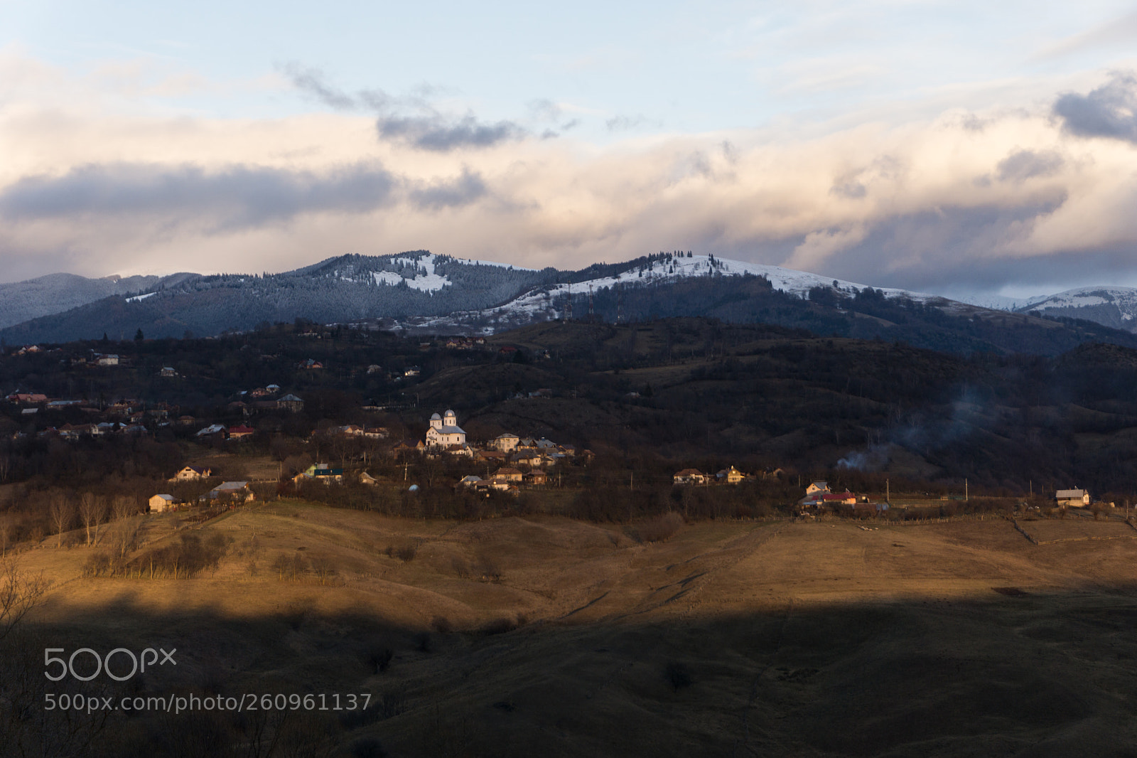 Sony a6000 sample photo. Village on a hill photography