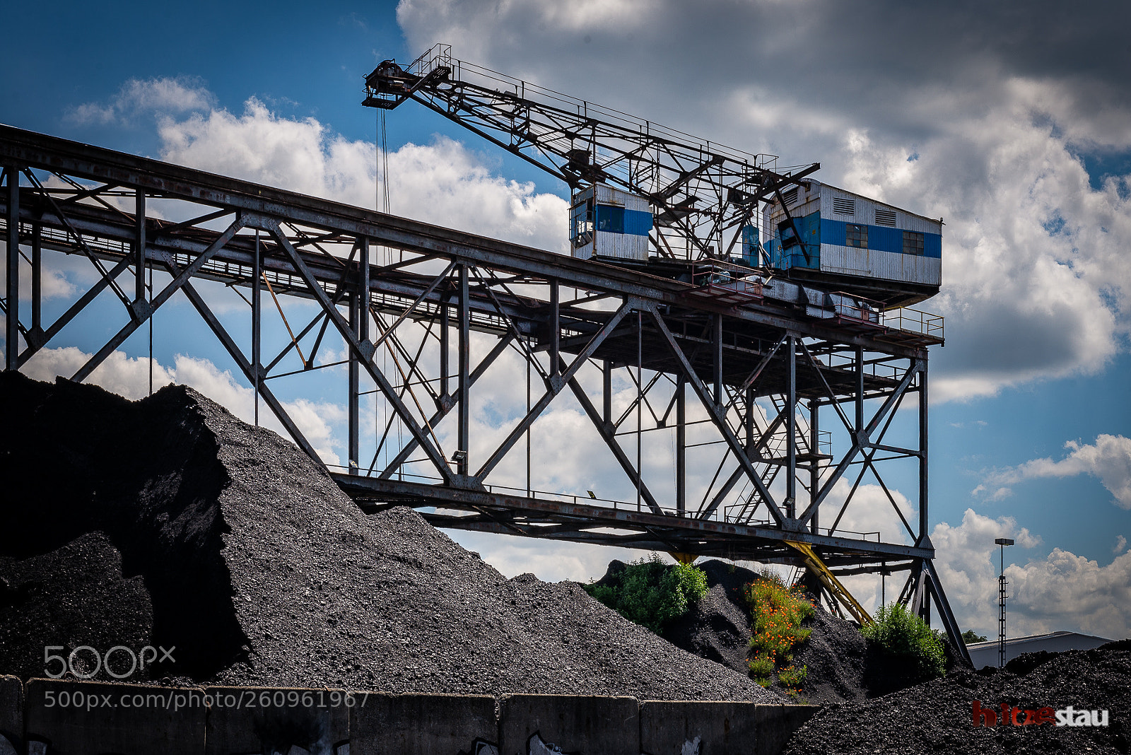 Nikon D610 sample photo. Coal loading crane photography