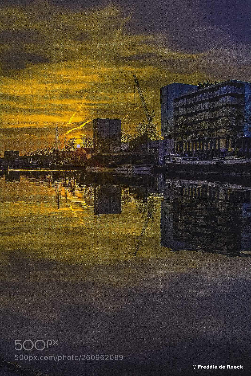 Nikon D500 sample photo. Zonsondergang aan de piushaven photography