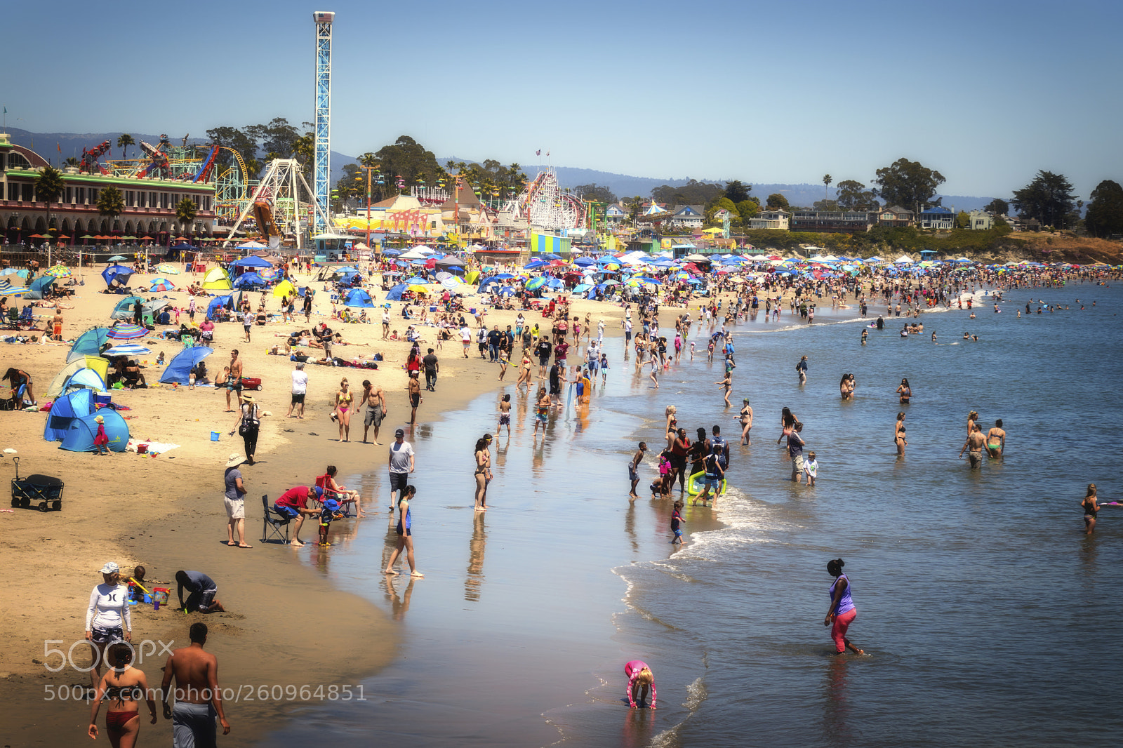 Canon EOS 80D sample photo. Santa cruz beach and photography