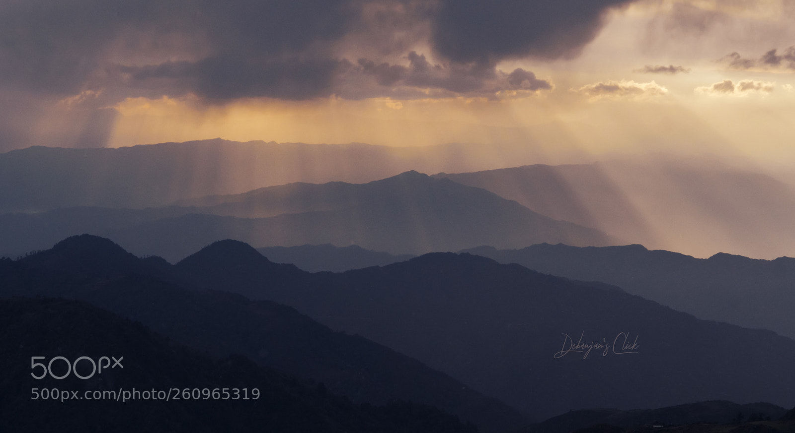 Sony a6300 sample photo. Mountain rays photography