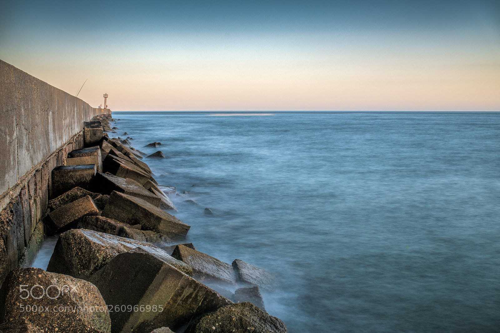 Sony a7R II sample photo. Breakwater, long exposure shot photography