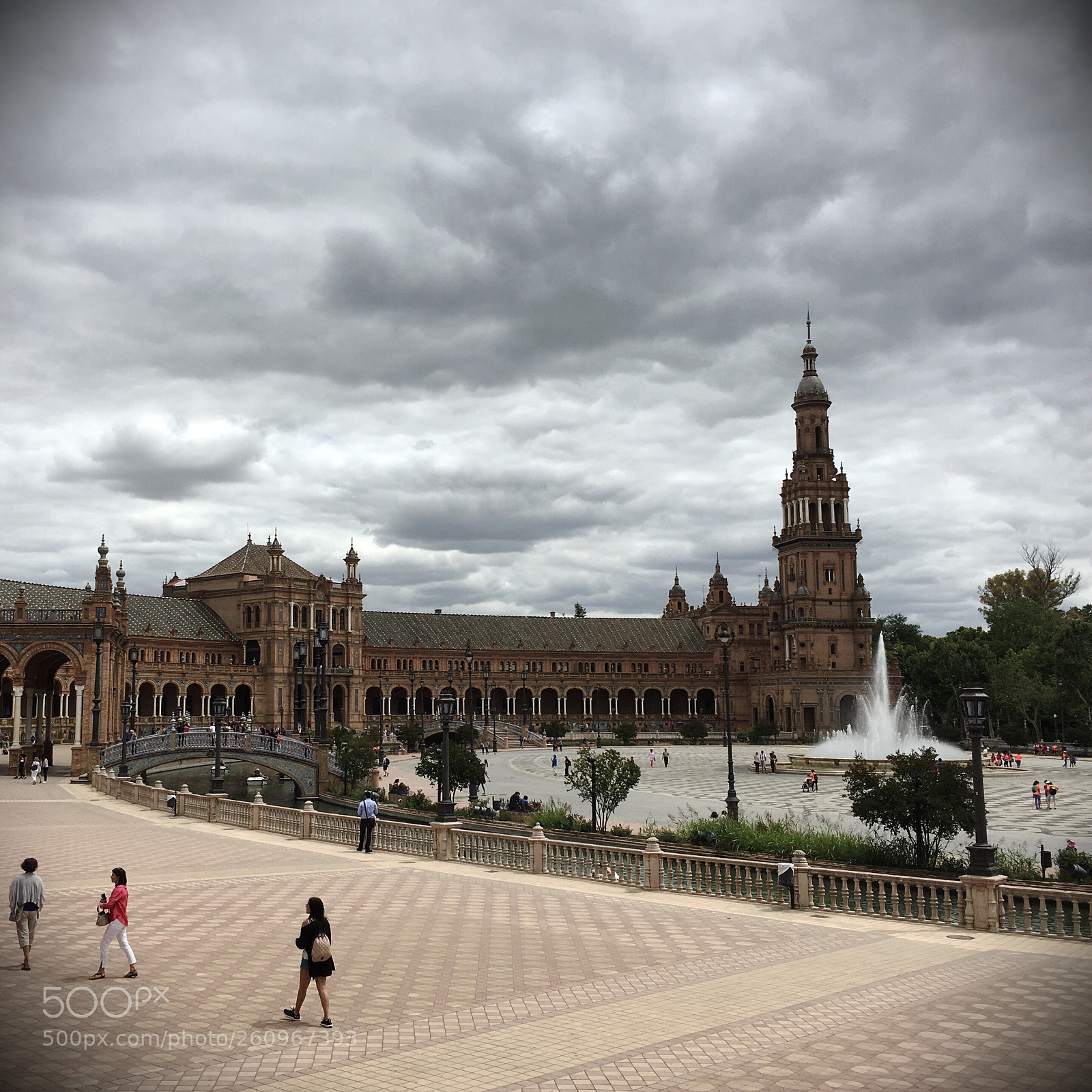 Apple iPhone 6s sample photo. Plaza de espana photography