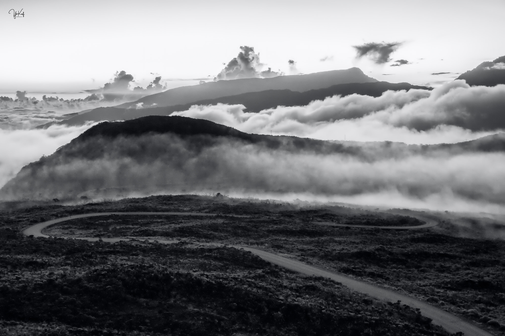 Sony Alpha NEX-6 sample photo. Chemin dans la brume photography