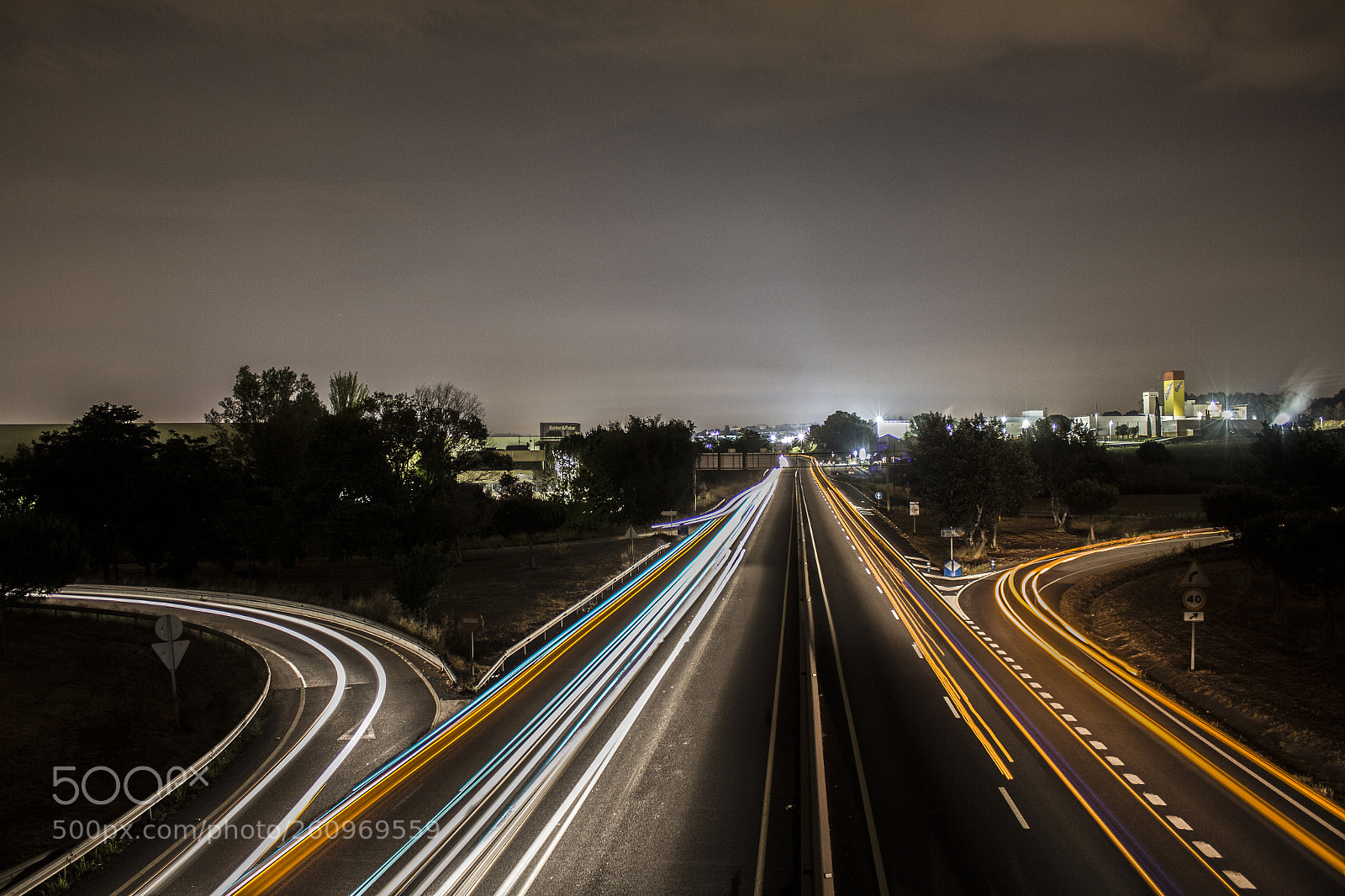 Canon EOS 7D sample photo. Long exposure in montmeló photography