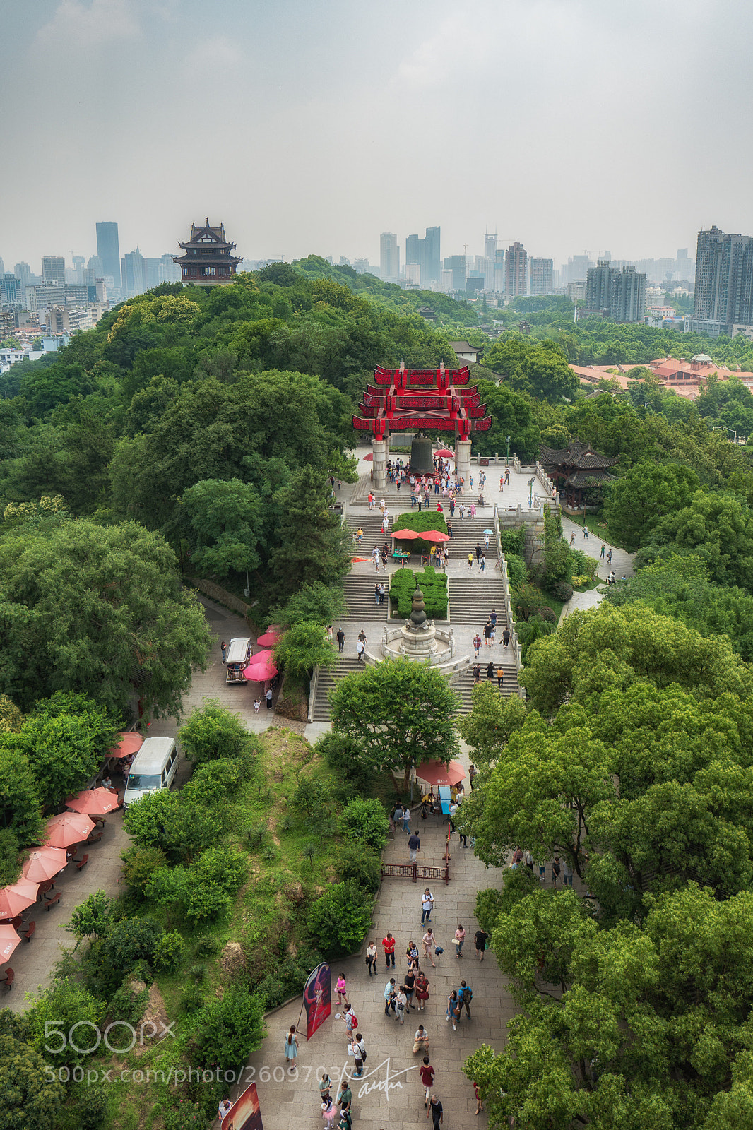 Leica Q (Typ 116) sample photo. Ancient tower in wuhan photography