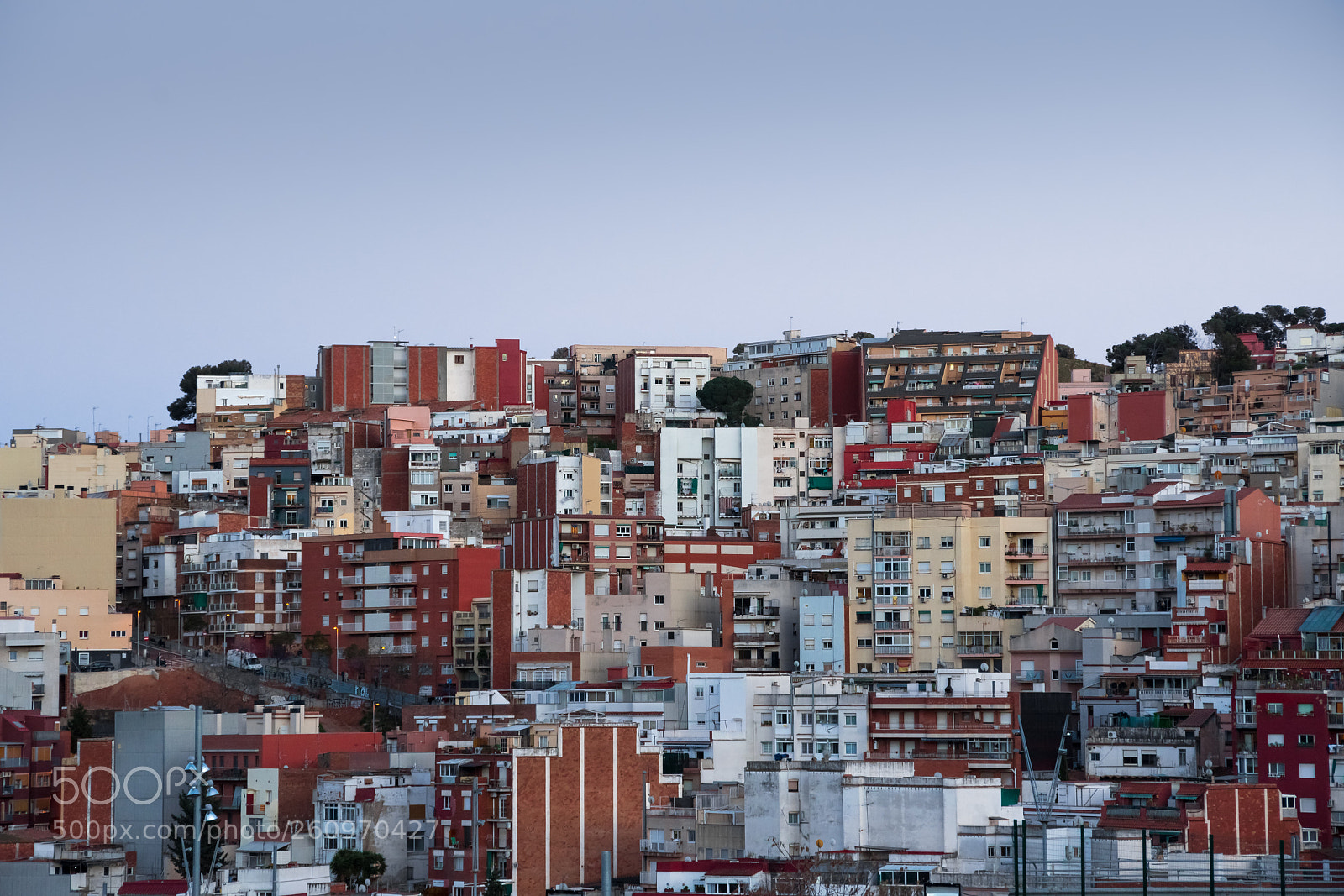 Pentax K-70 sample photo. Barcelona suburbs photography