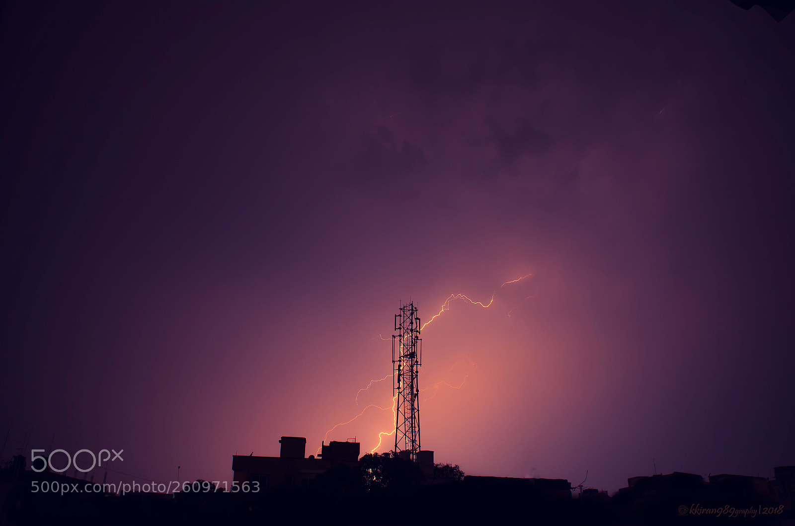 Nikon D5100 sample photo. Lightening conduct_2 photography