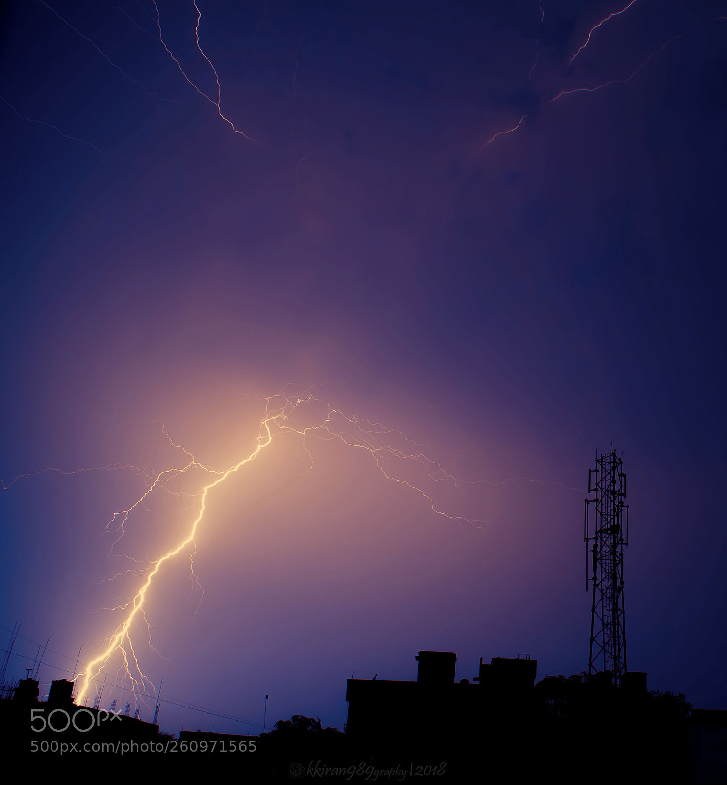 Nikon D5100 sample photo. Lightening conduct_3 photography