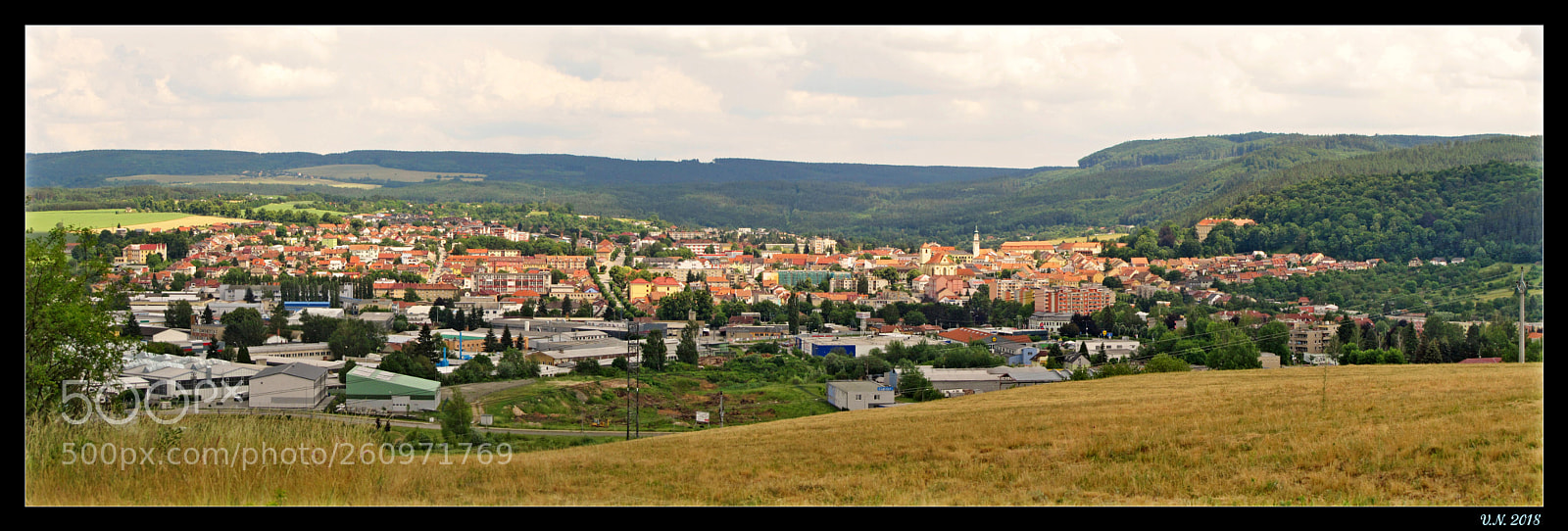 Canon PowerShot SX20 IS sample photo. Panorama photo-boskovice photography