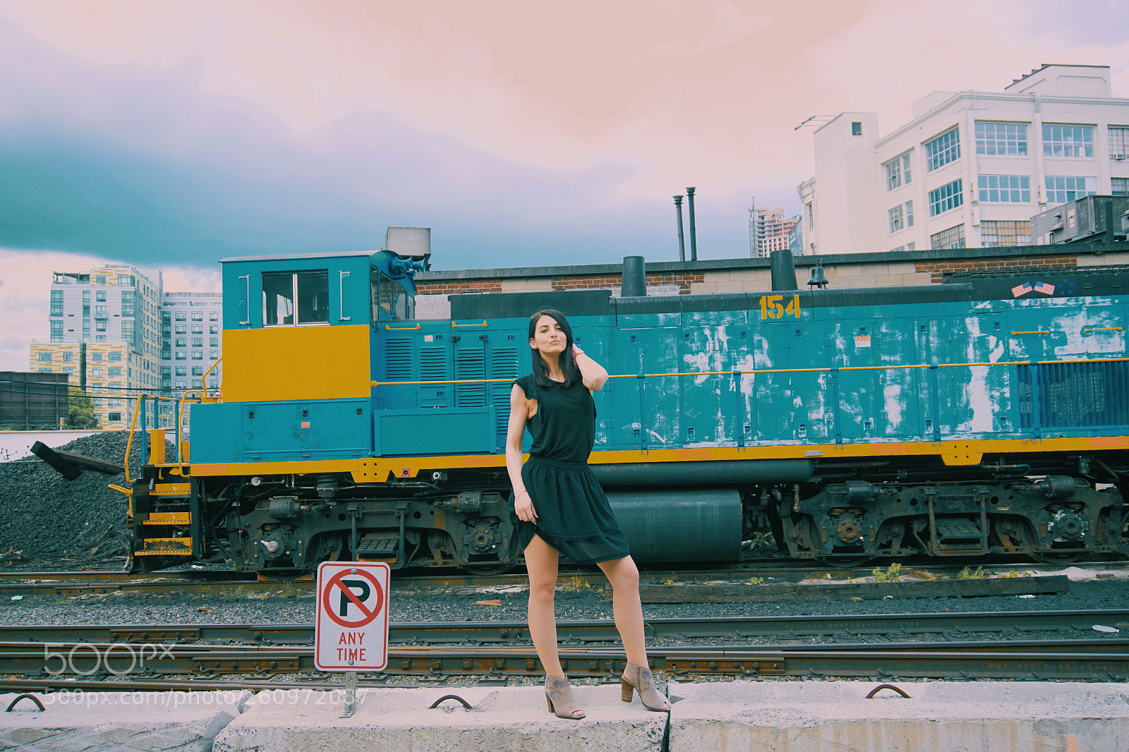 Sony a6000 sample photo. Train photography