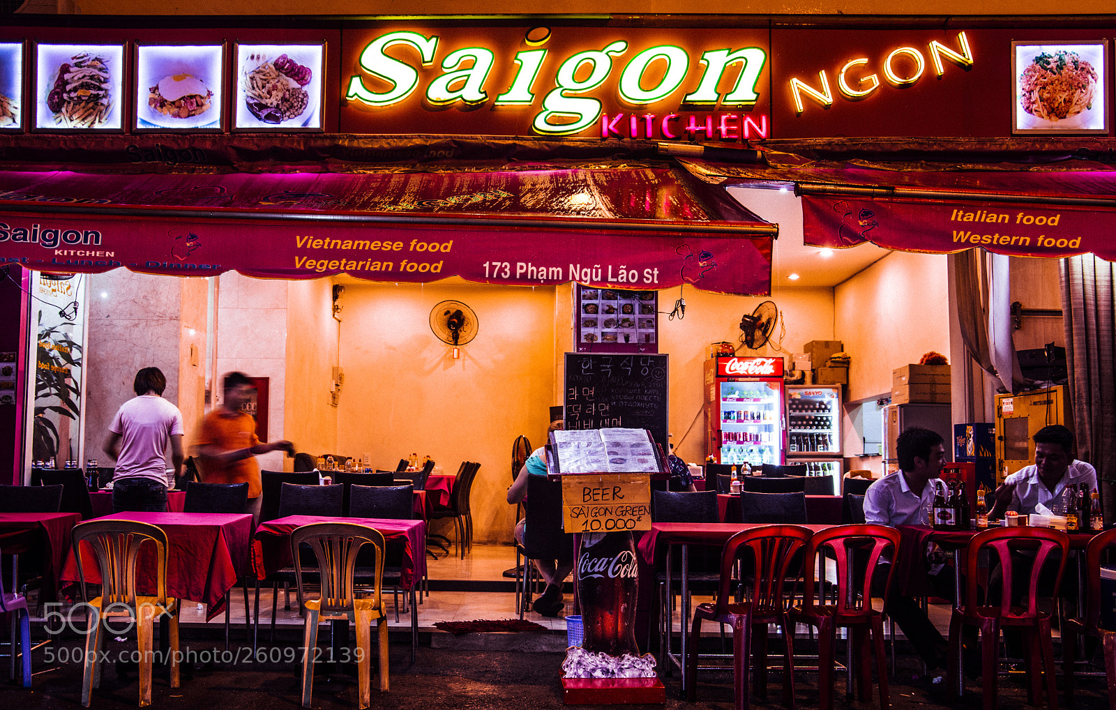 Nikon D5200 sample photo. Saigon kitchen photography