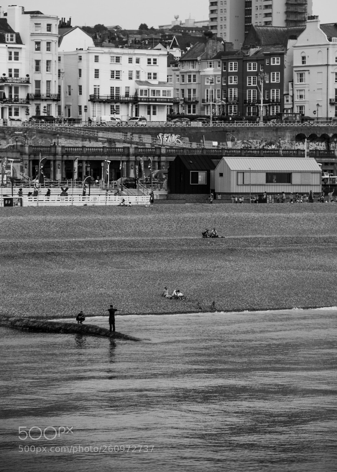 Canon EOS 70D sample photo. Coastal b&w photography