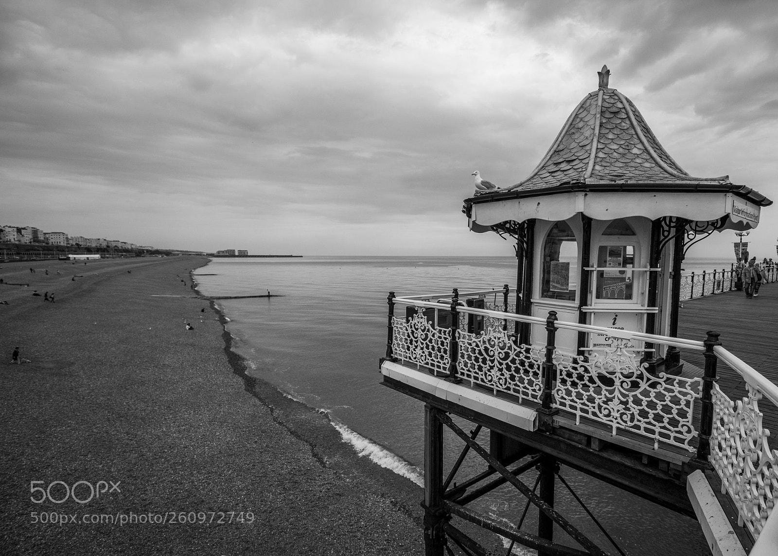 Canon EOS 70D sample photo. Coastal b&w photography