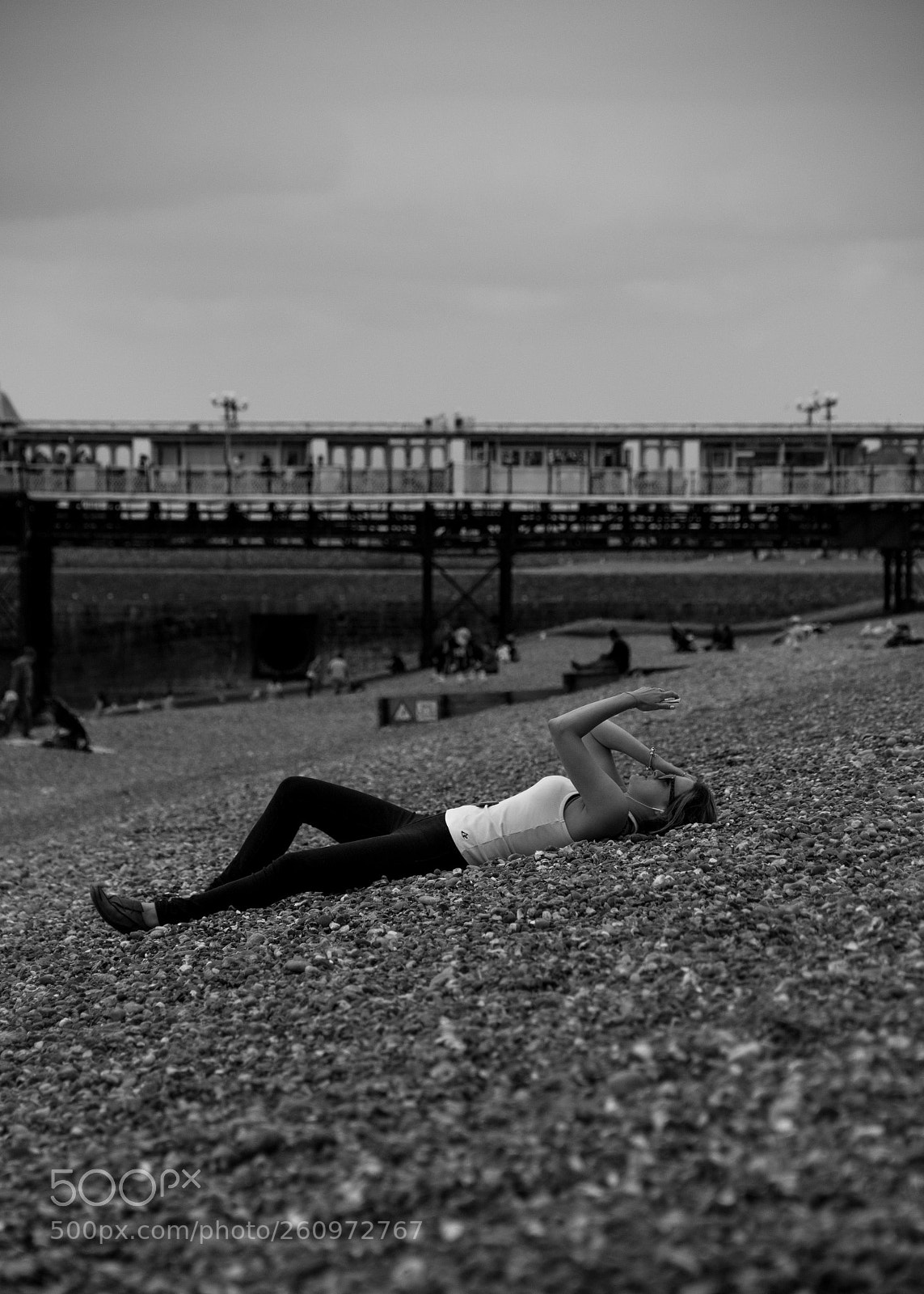 Canon EOS 70D sample photo. Coastal b&w photography
