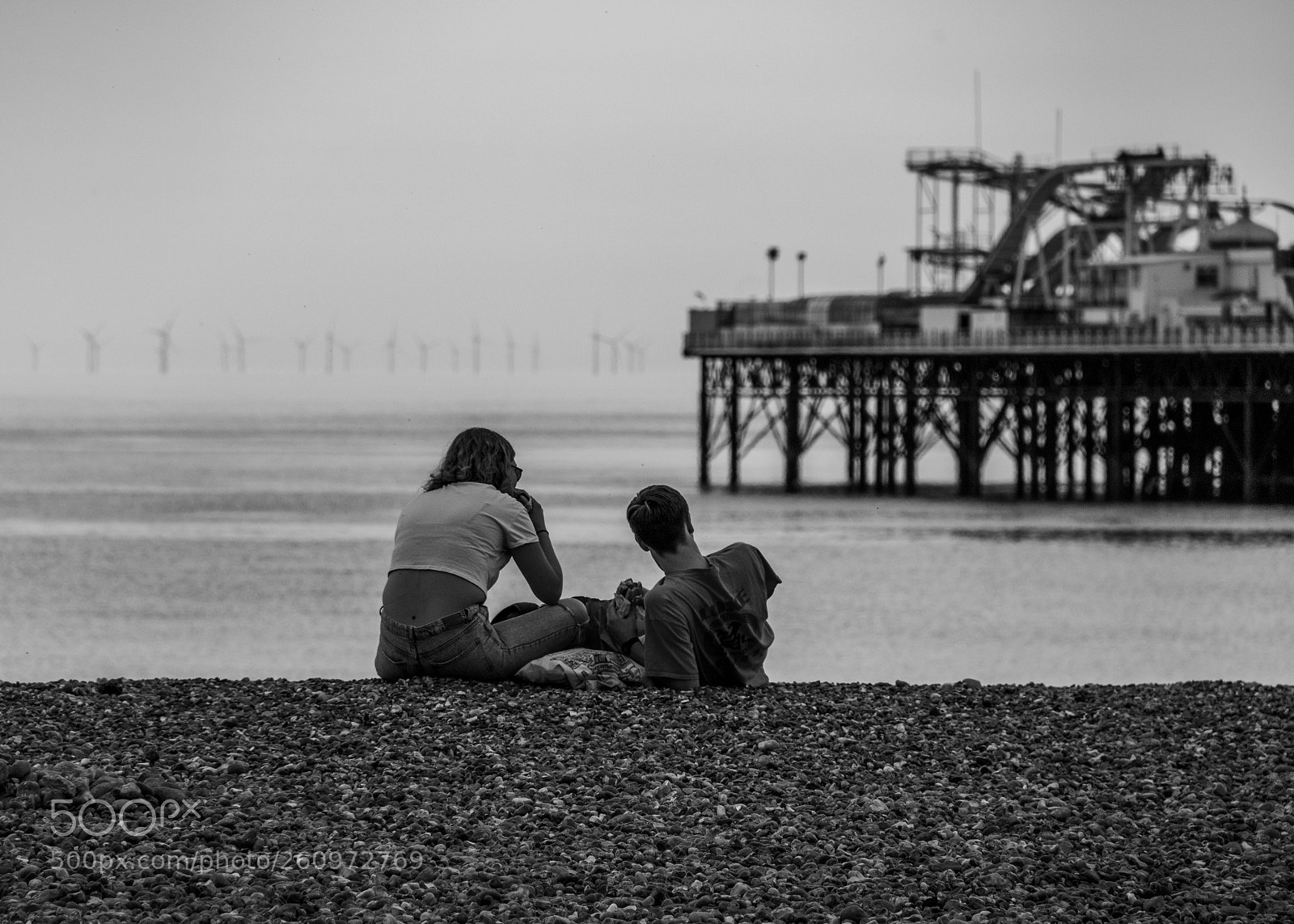 Canon EOS 70D sample photo. Coastal b&w photography