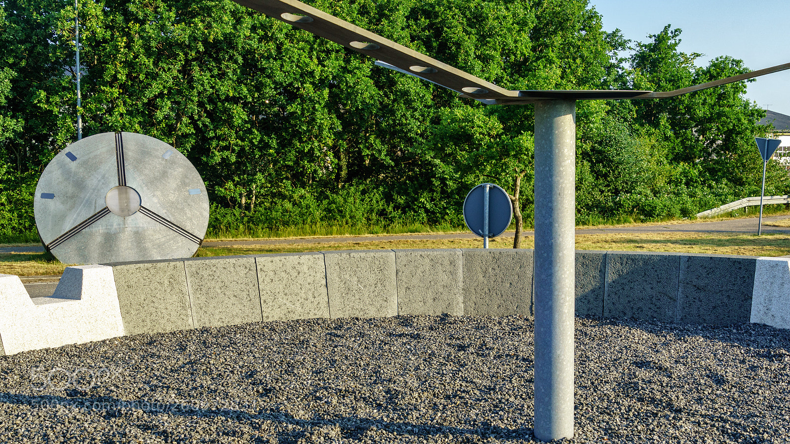 Sony ILCA-77M2 sample photo. Roundabout in skive i photography