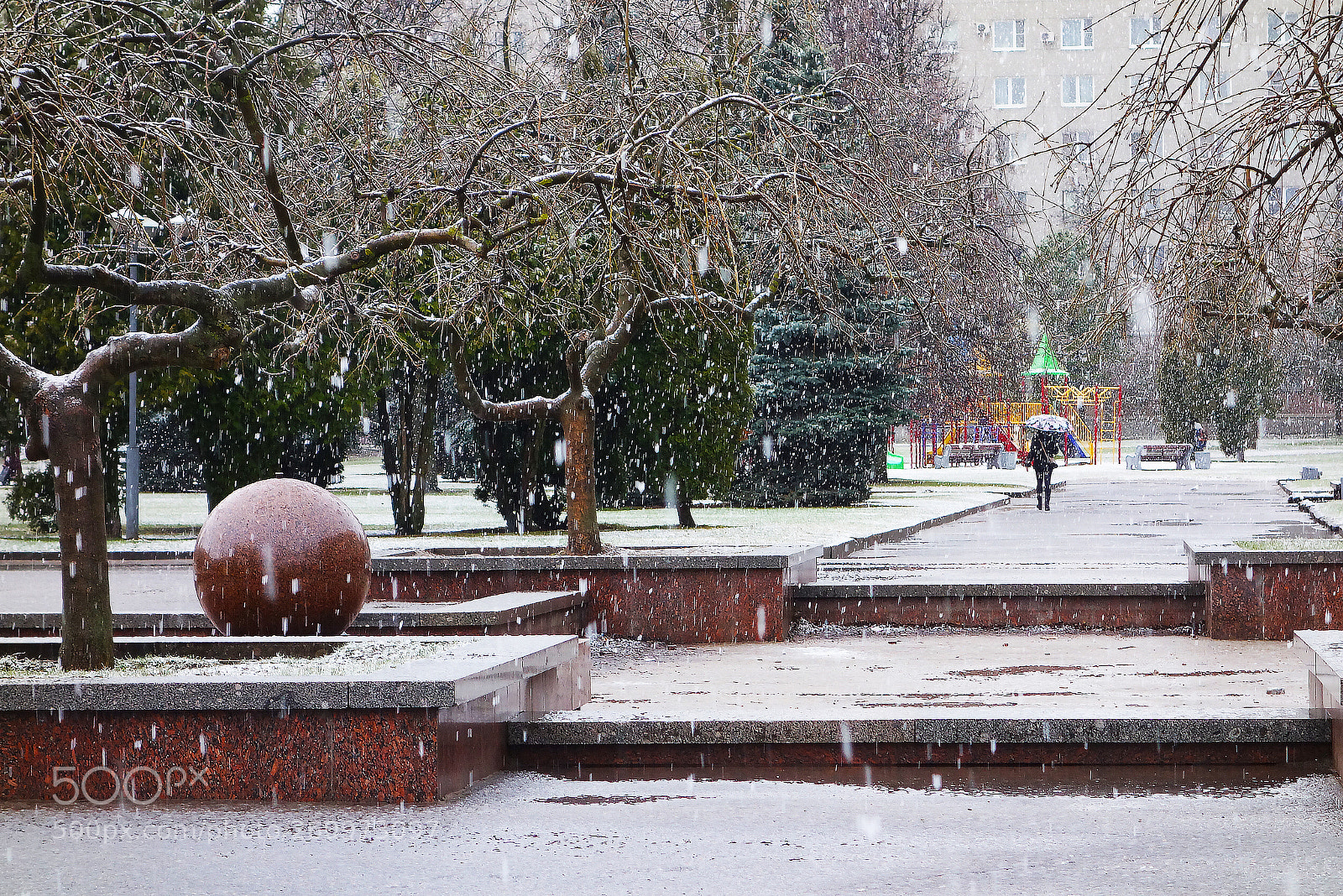 Sony Cyber-shot DSC-RX100 sample photo. снег photography