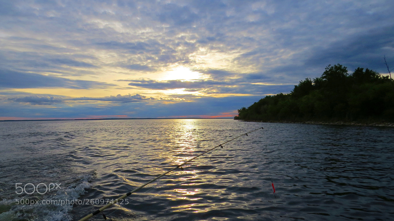 Canon PowerShot SX50 HS sample photo. Fishing in the sunset photography