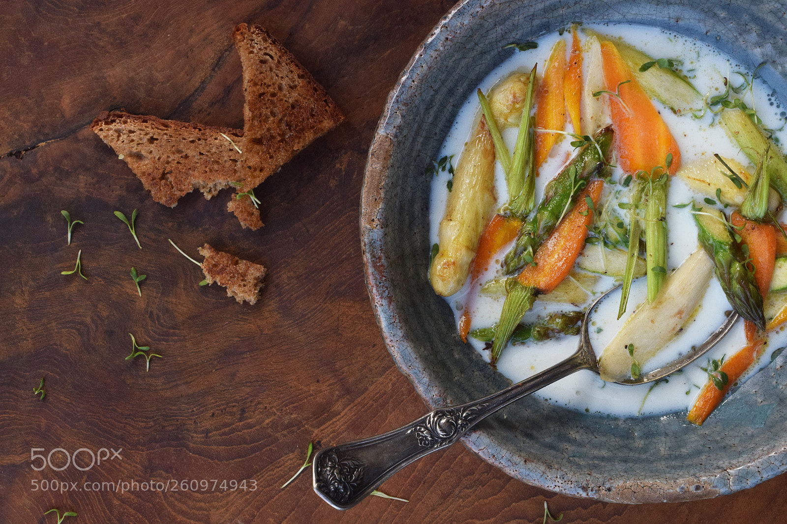 Nikon D5300 sample photo. Spargelsuppe photography