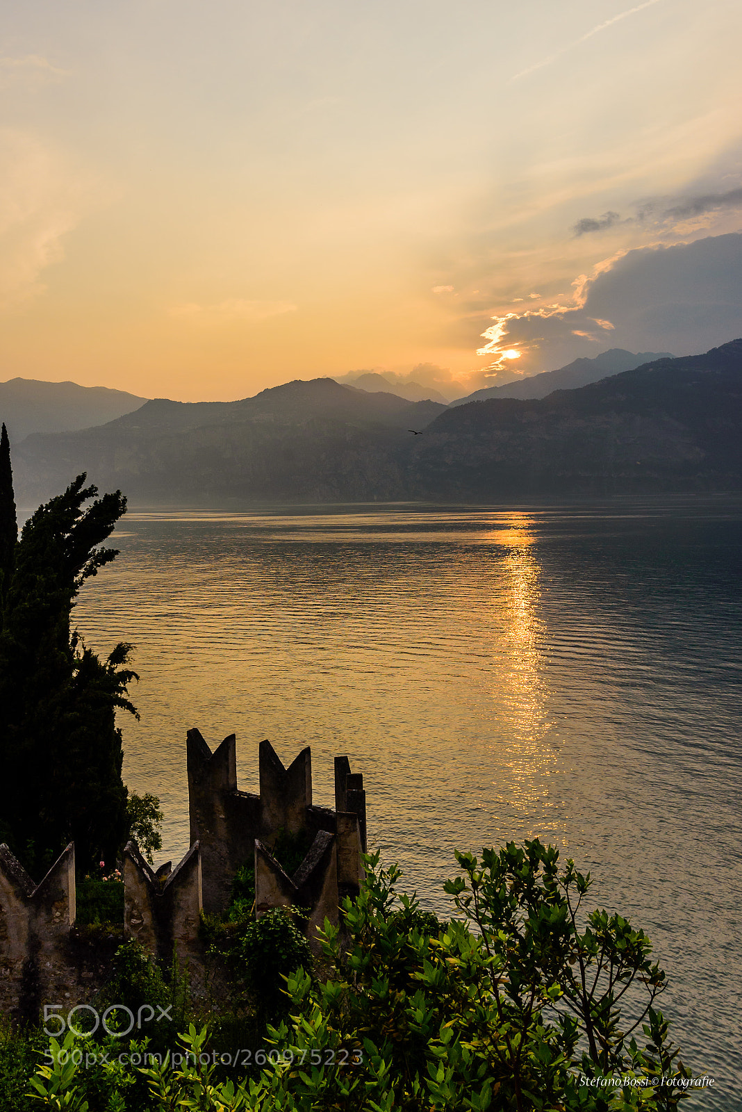 Nikon D610 sample photo. Sunset from the castle photography