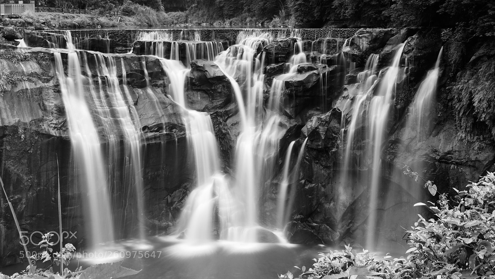 Sony a7 sample photo. Waterfall photography