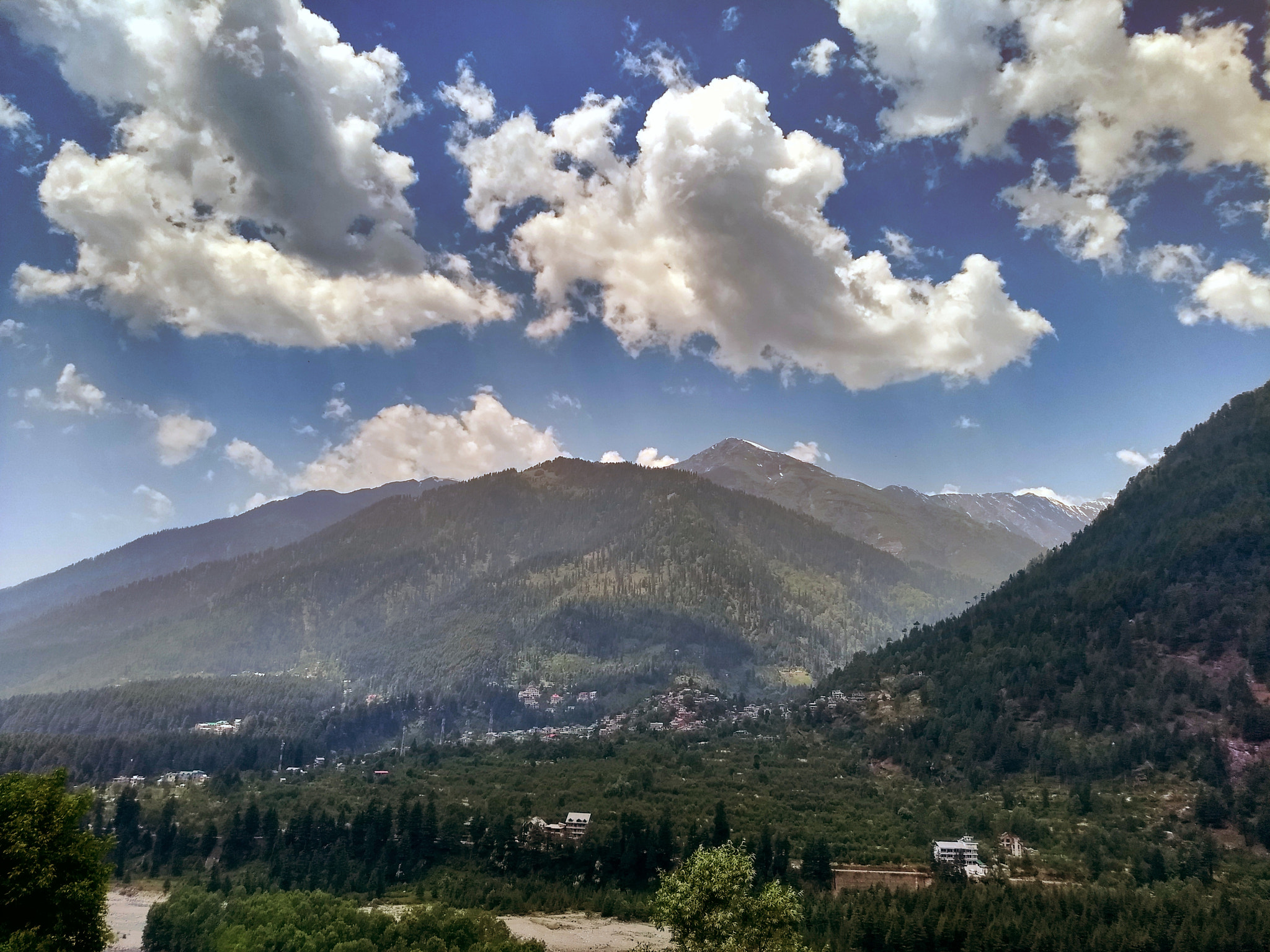 Motorola Moto G (5) Plus sample photo. Mountains photography