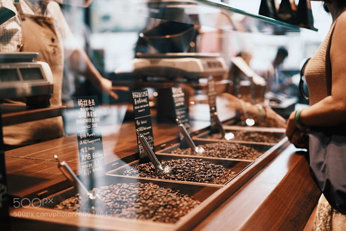 Sony a7R II sample photo. Starbucks reserve in shanghai photography