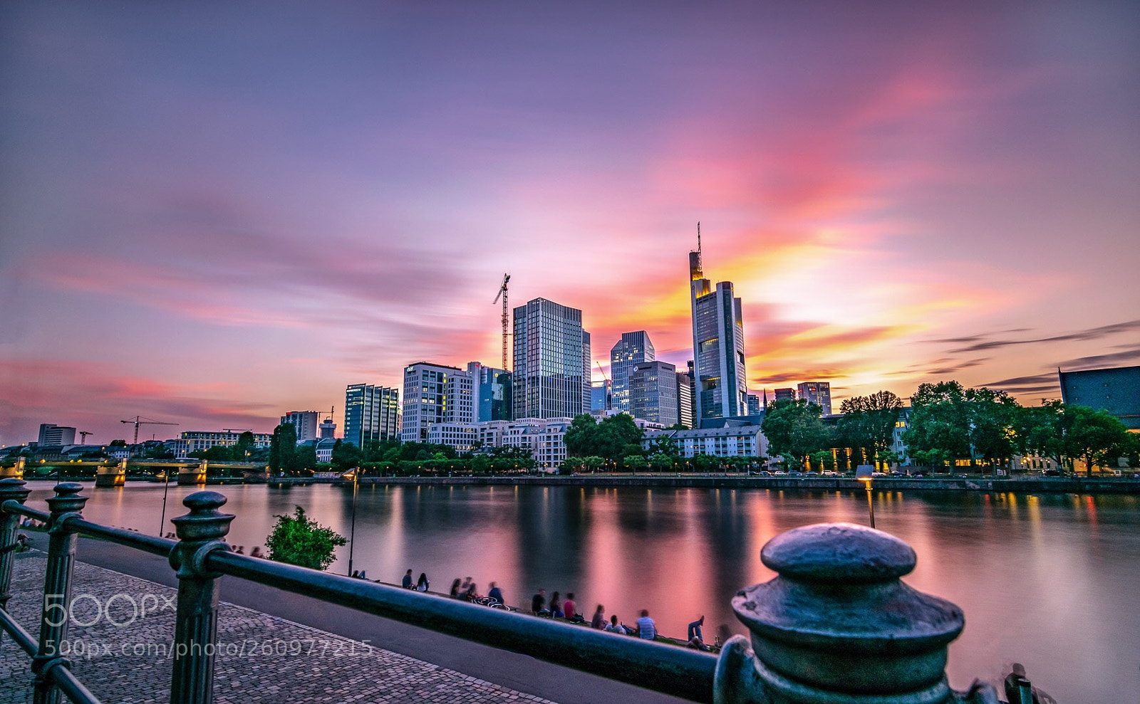Nikon D5300 sample photo. Frankfurt skyline  photography