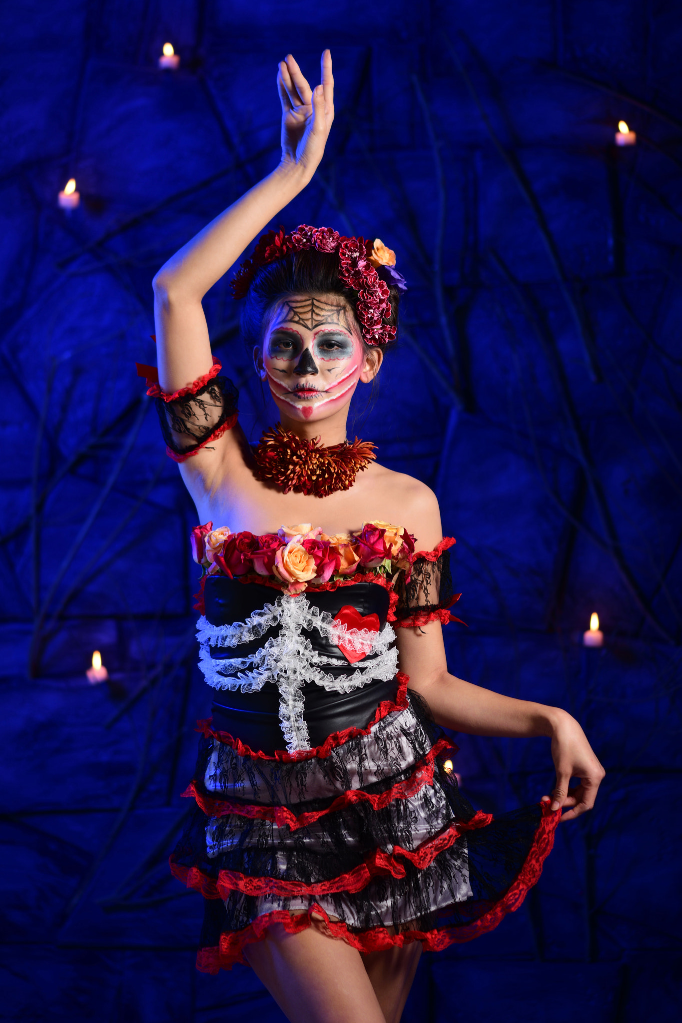 Nikon D850 + Nikon AF-S Micro-Nikkor 105mm F2.8G IF-ED VR sample photo. The day of  the dead photography