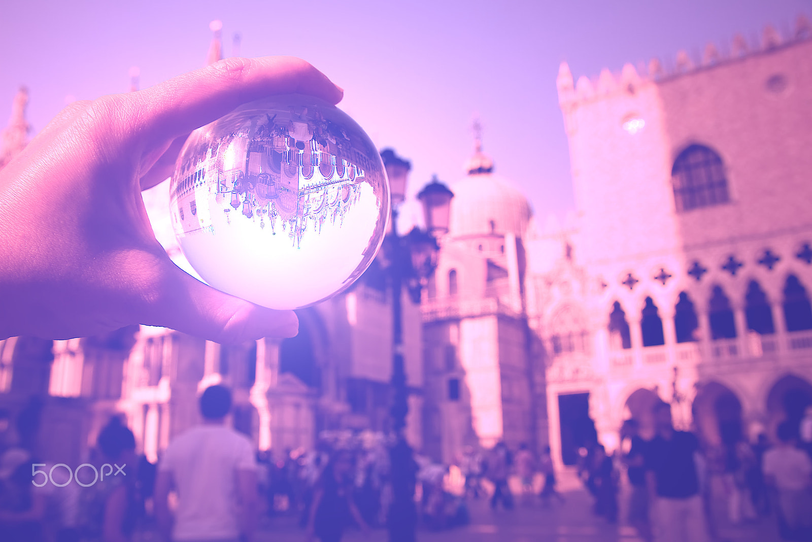 Canon EOS M5 sample photo. Magical venice in a glass ball photography