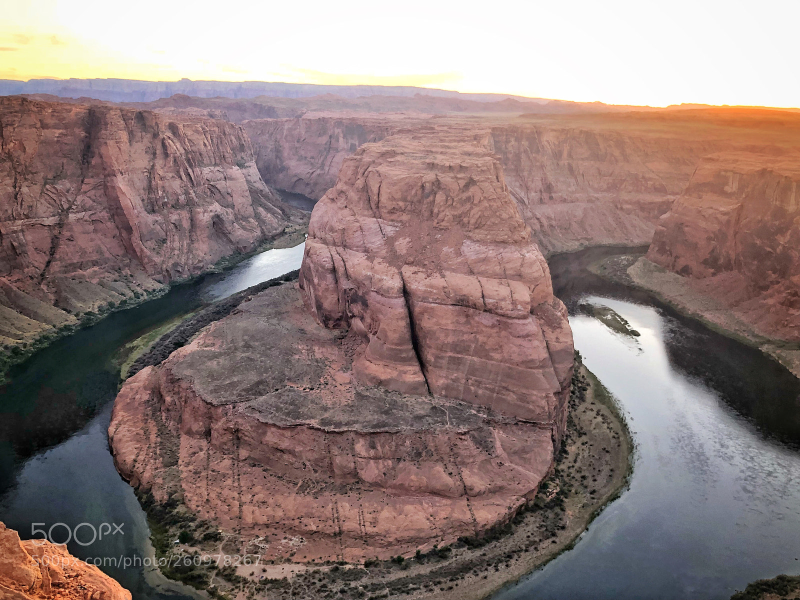 Apple iPhone 8 sample photo. Horseshoe bend  photography