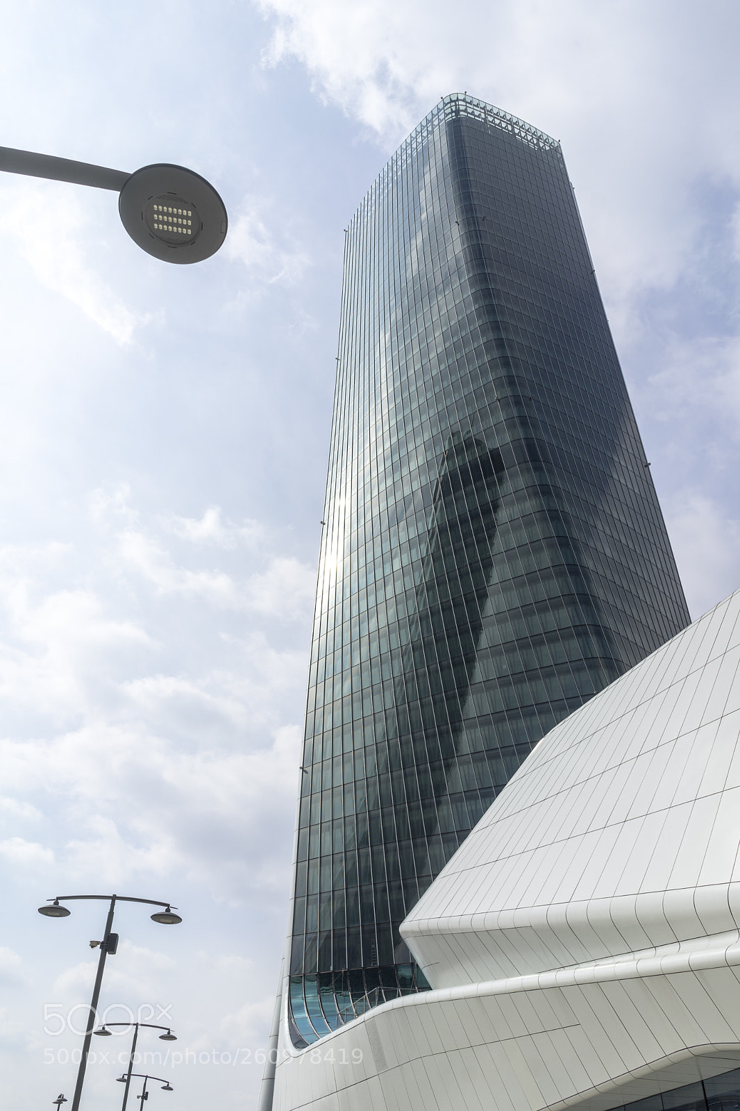 Sony a7 II sample photo. Hadid tower at citylife photography