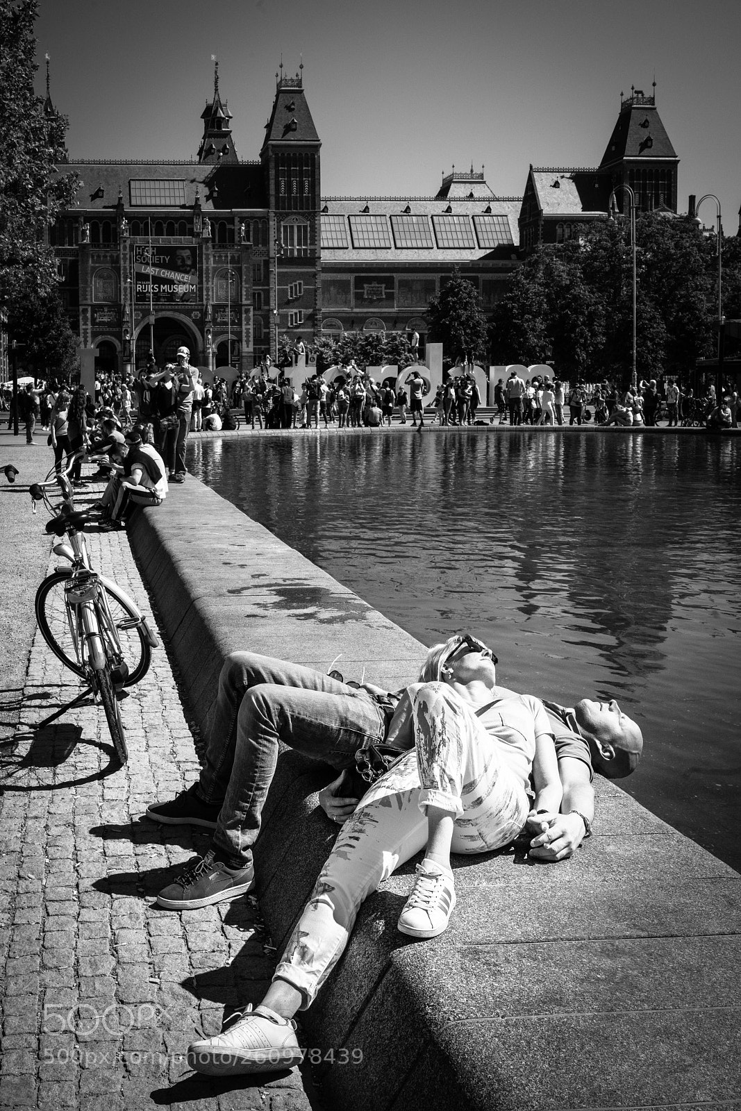Sony a7R III sample photo. Sunning at the rijksmuseum photography