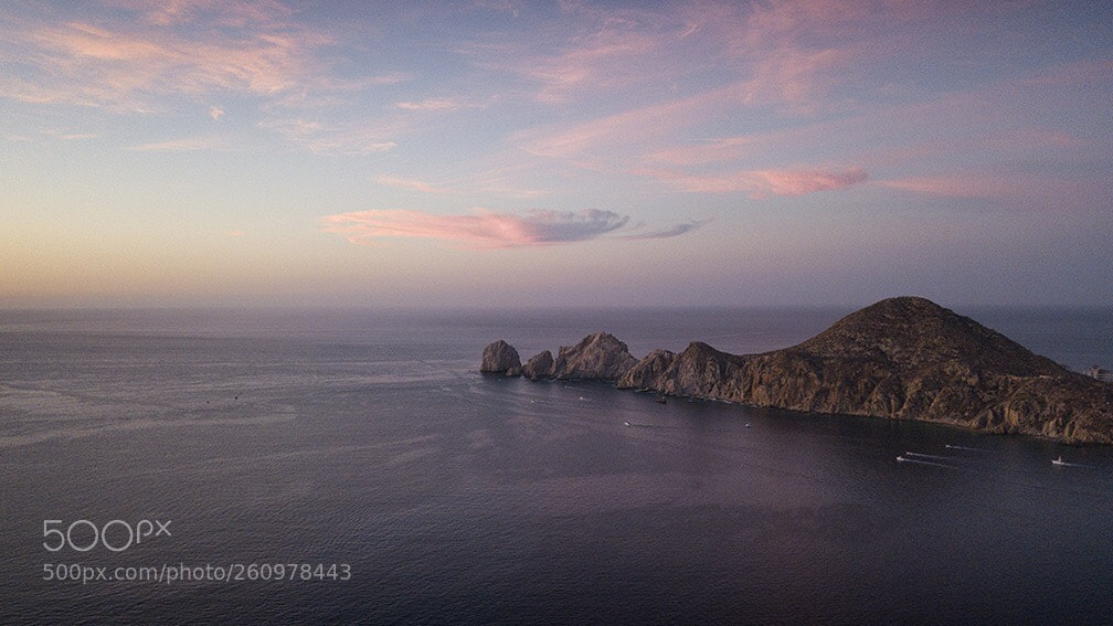 DJI FC220 sample photo. Sunrise in los cabos photography