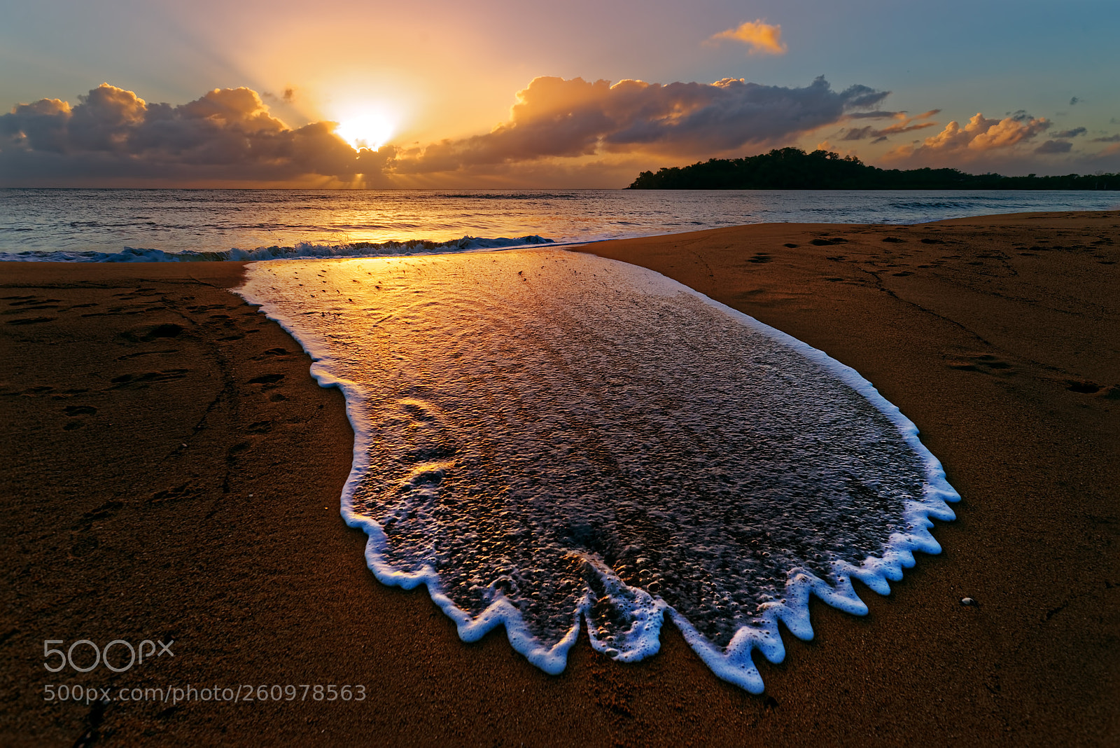 Nikon D610 sample photo. After the wave photography