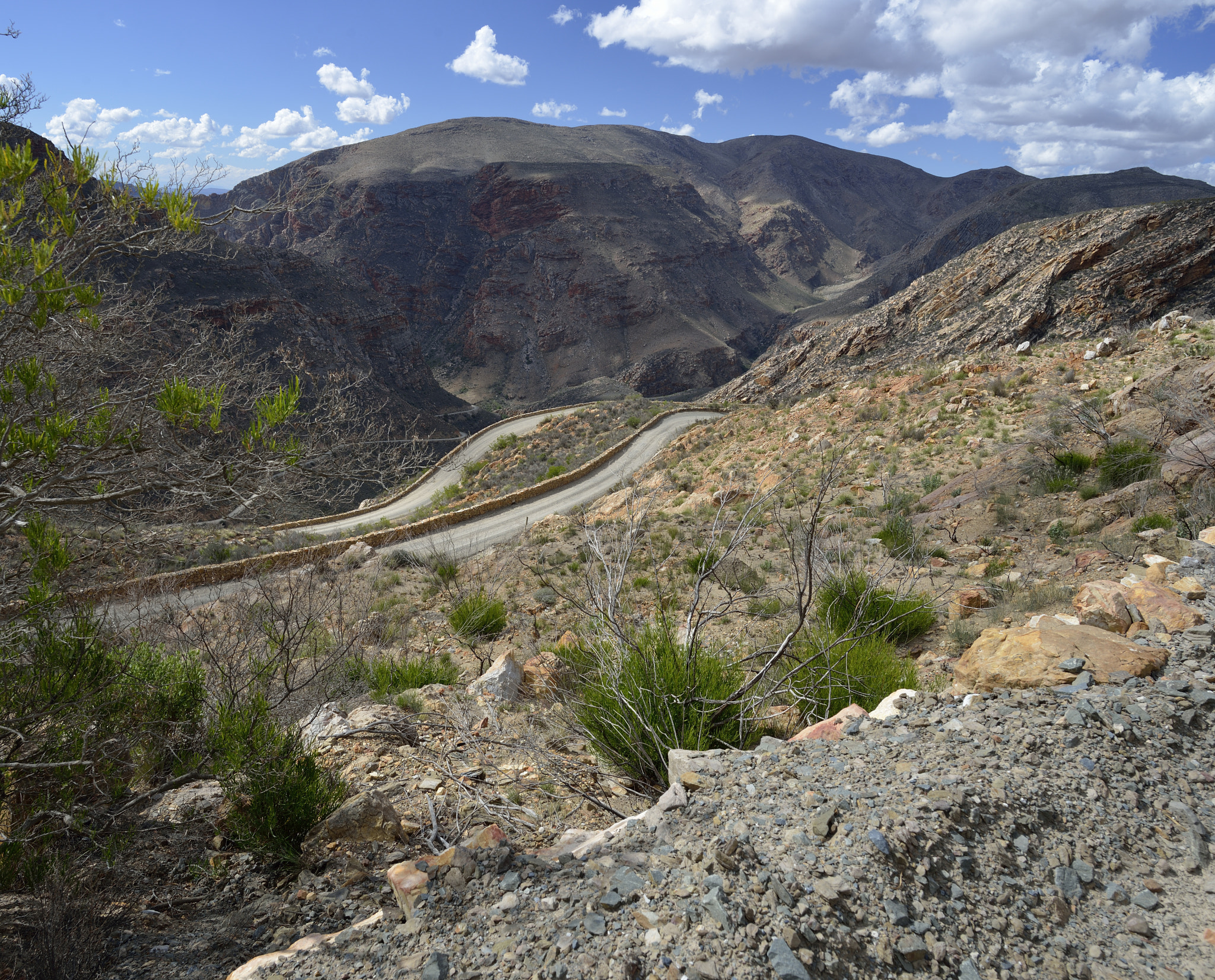 Nikon D800 + Nikon AF-S Nikkor 20mm F1.8G ED sample photo. Swartberg pass photography