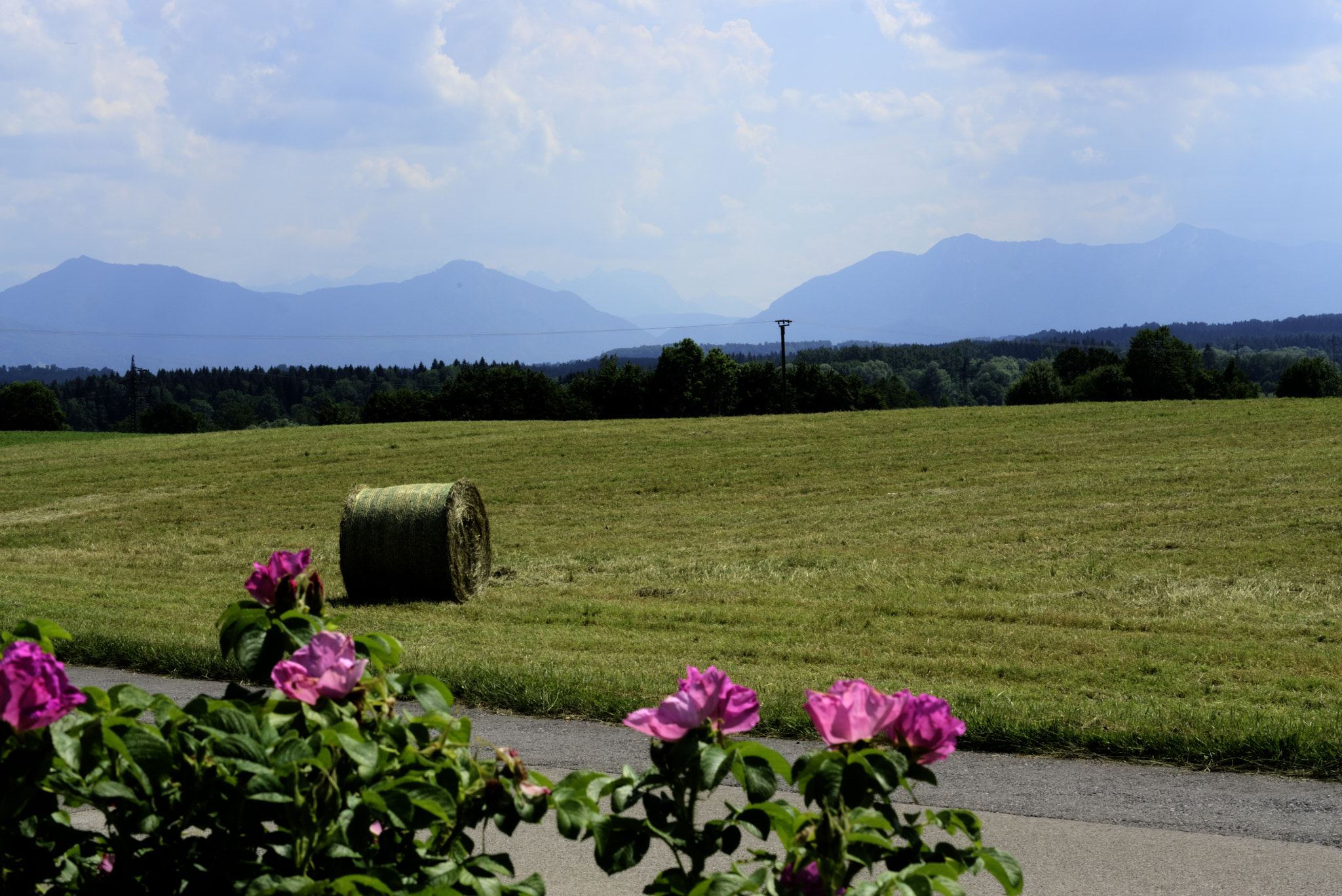Sony a6000 + Sony DT 50mm F1.8 SAM sample photo. Beuerberg - der blick nach süden photography