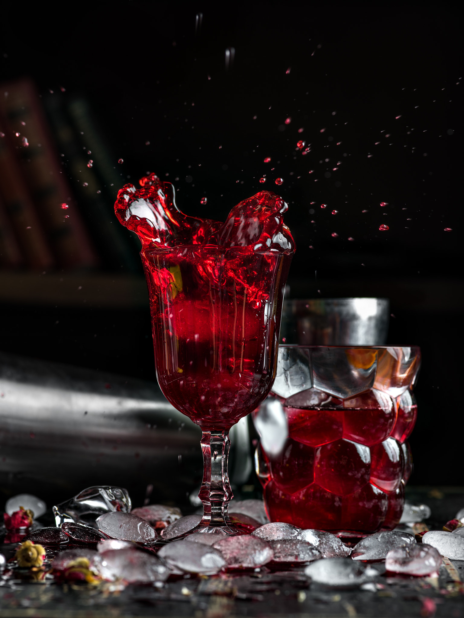 Pentax 645Z sample photo. Red splash photography